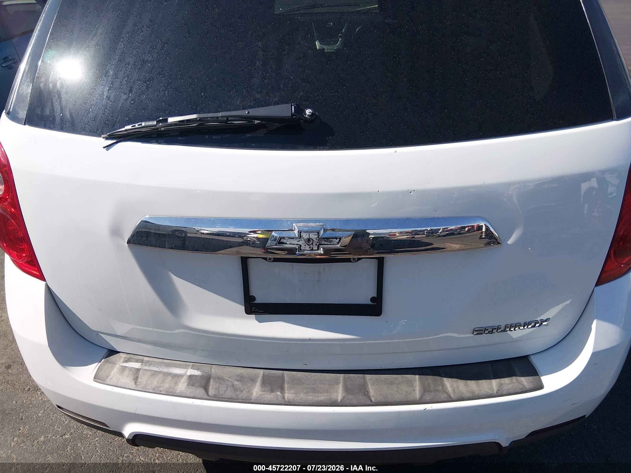 2014 Chevrolet Equinox Ls Белый vin: 1GNALAEK5EZ121595