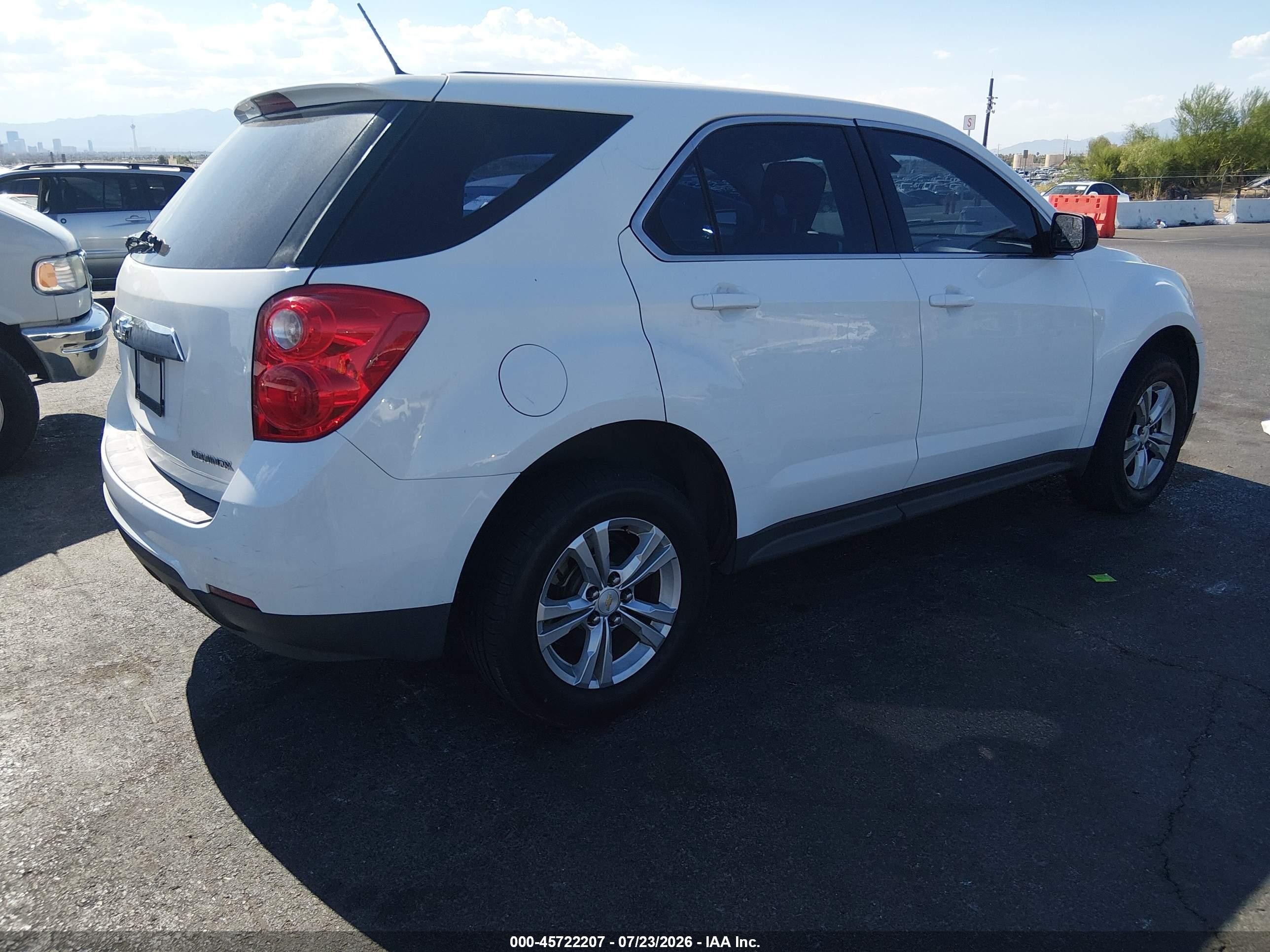 2014 Chevrolet Equinox Ls Белый vin: 1GNALAEK5EZ121595