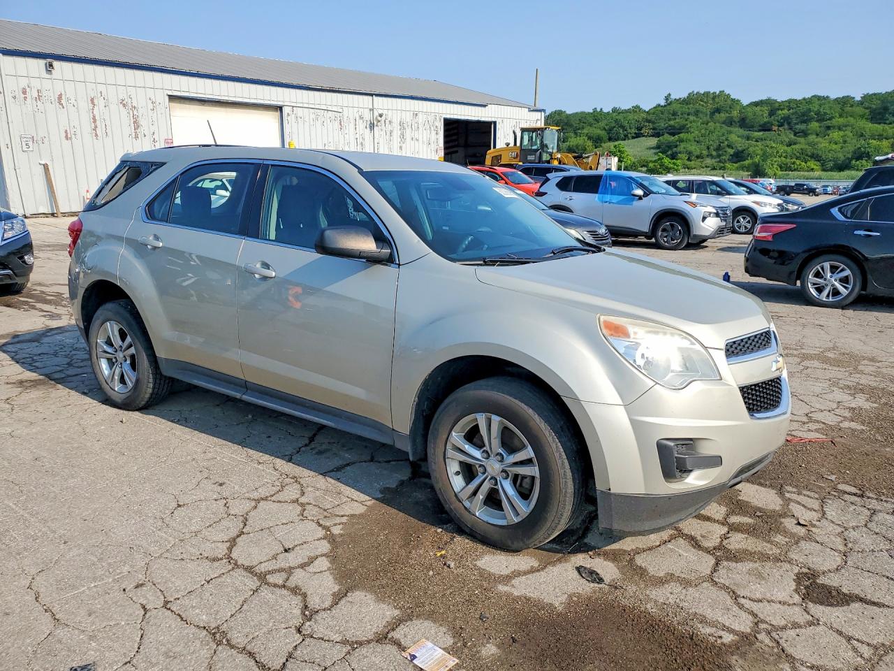 2014 Chevrolet Equinox Ls Бежевый vin: 1GNALAEK5EZ134119