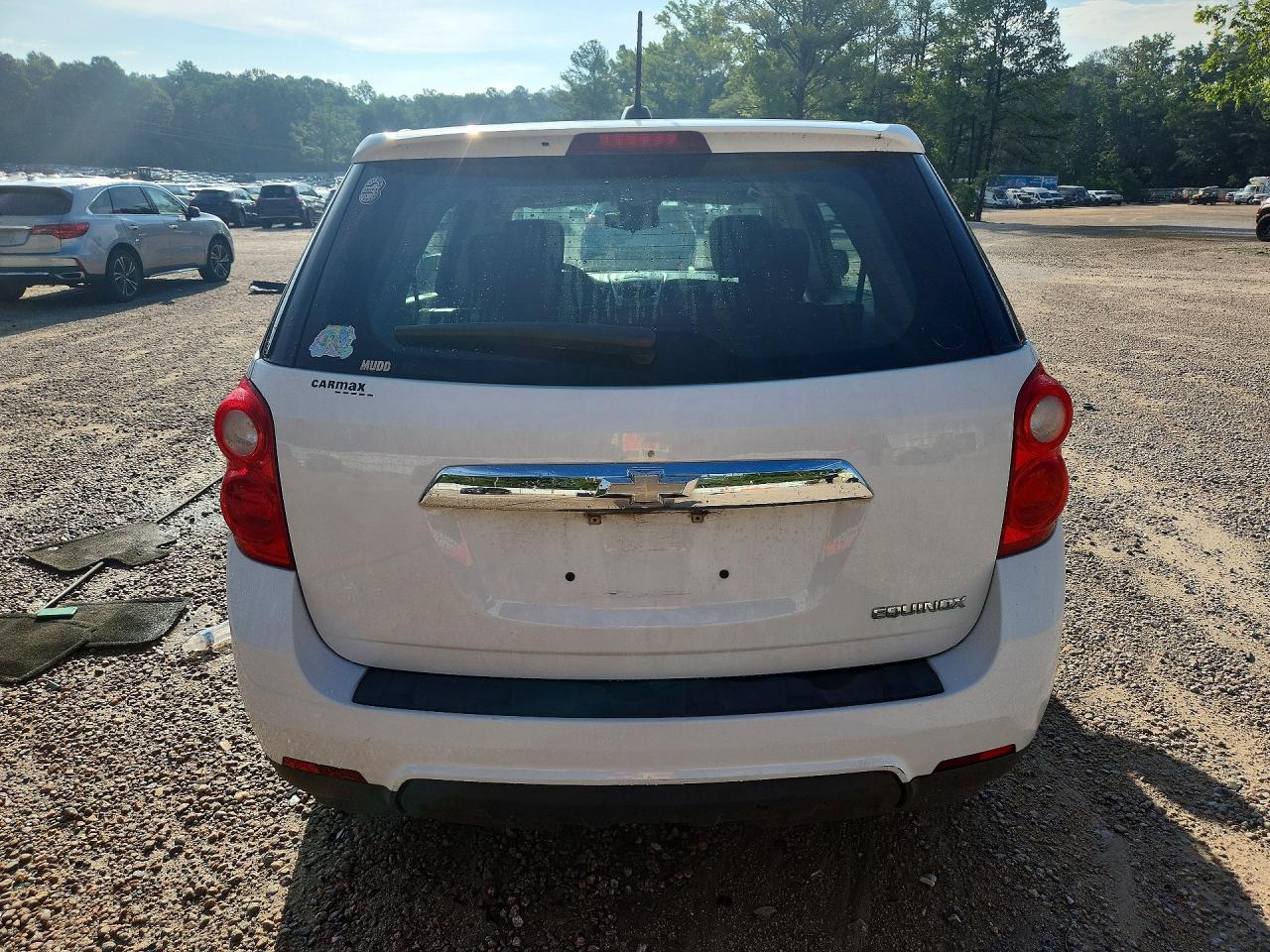 2015 Chevrolet Equinox Ls White vin: 1GNALAEK5FZ108007