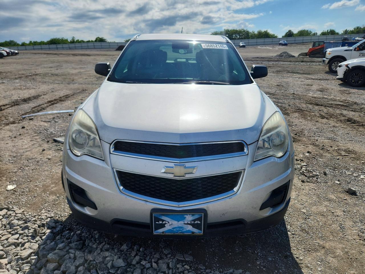 2015 Chevrolet Equinox Ls Silver vin: 1GNALAEK5FZ142738