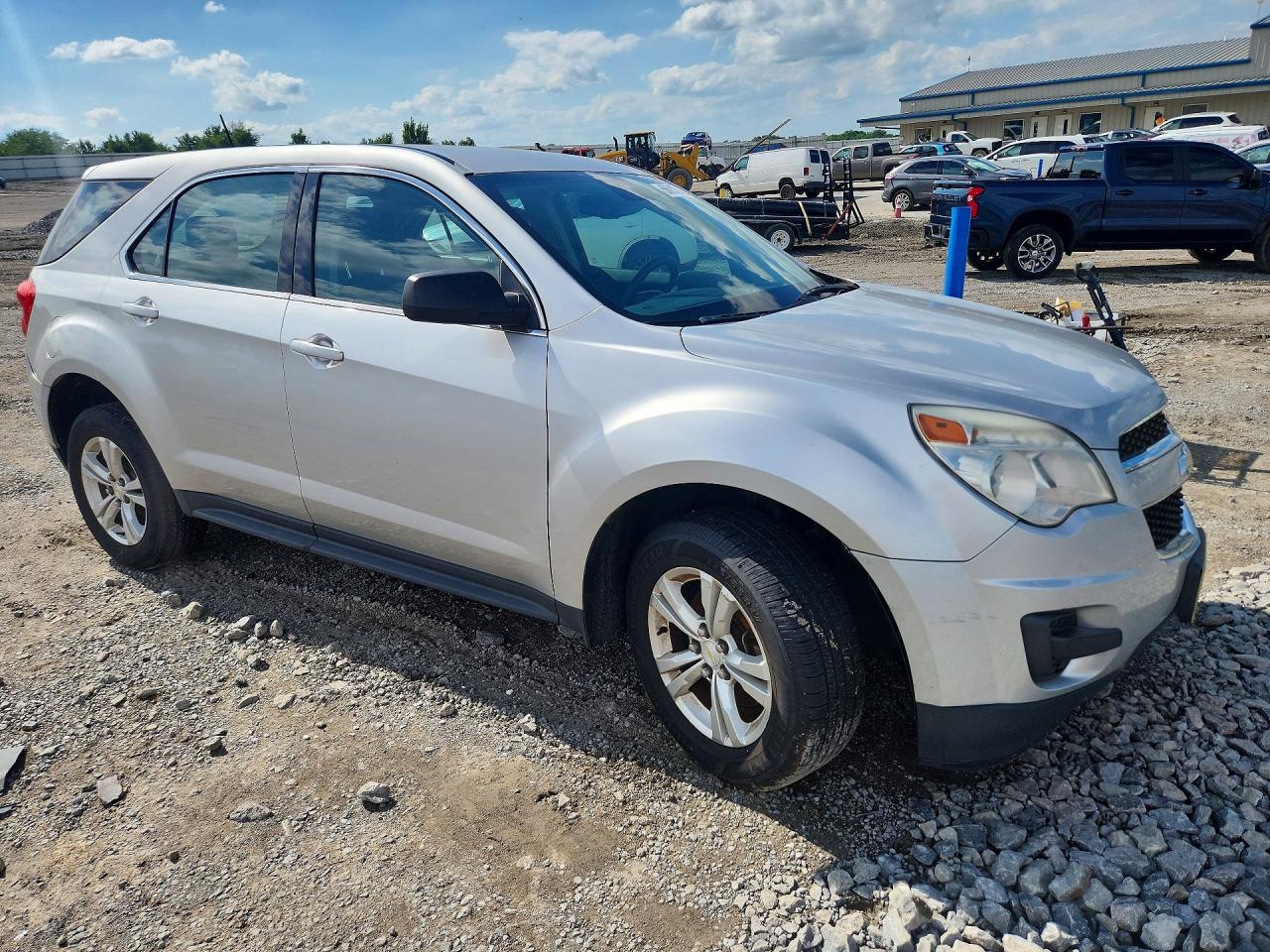 2015 Chevrolet Equinox Ls Silver vin: 1GNALAEK5FZ142738