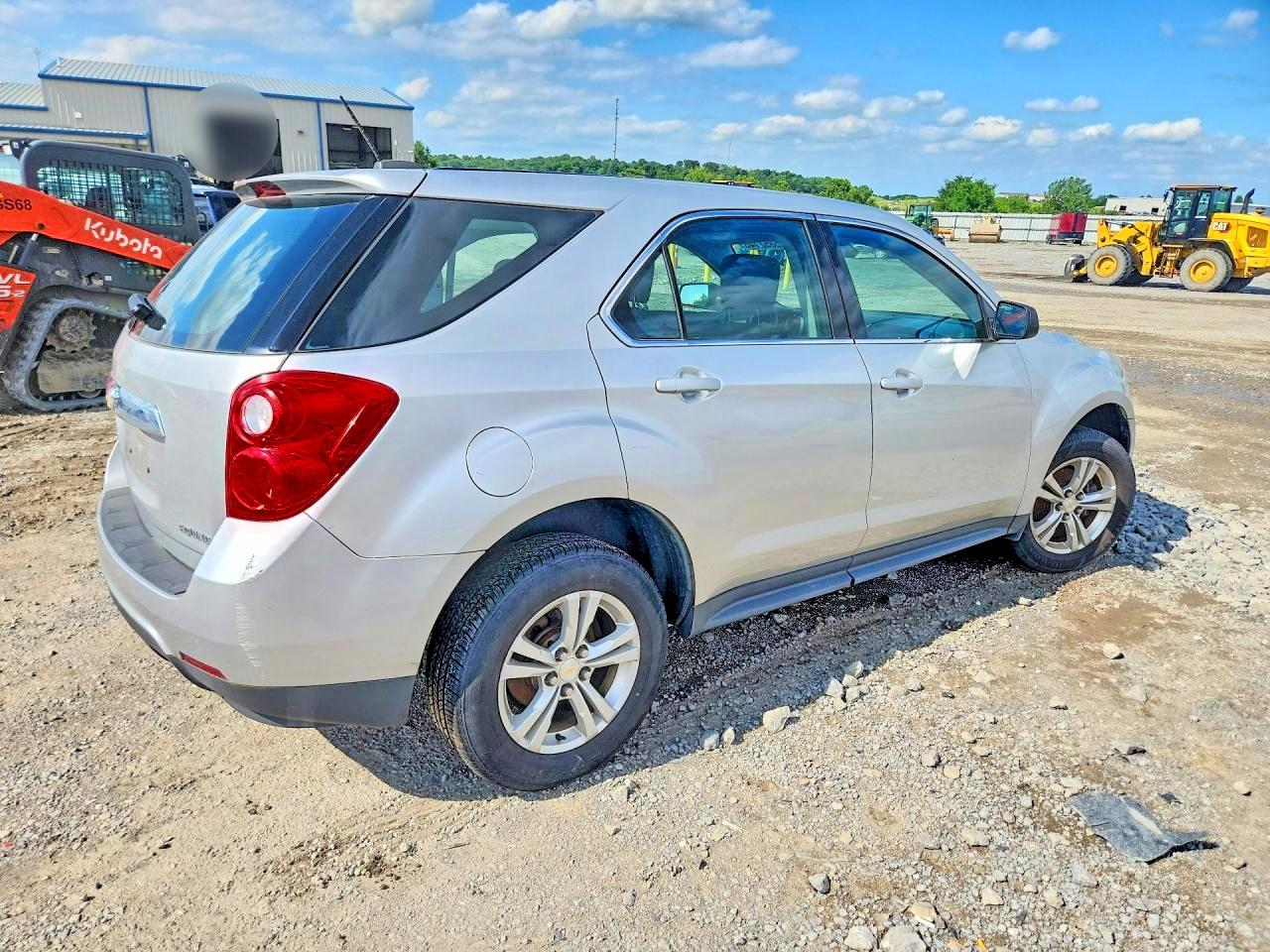 2015 Chevrolet Equinox Ls Silver vin: 1GNALAEK5FZ142738