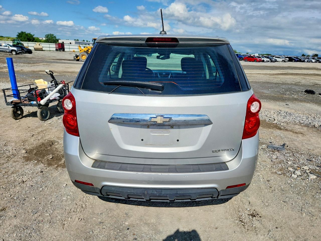 2015 Chevrolet Equinox Ls Silver vin: 1GNALAEK5FZ142738