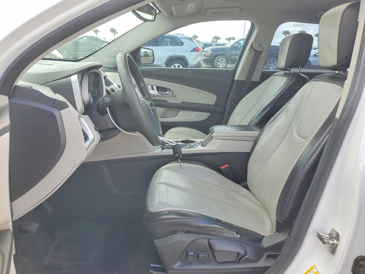 2014 Chevrolet Equinox Ls White vin: 1GNALAEK6EZ116406
