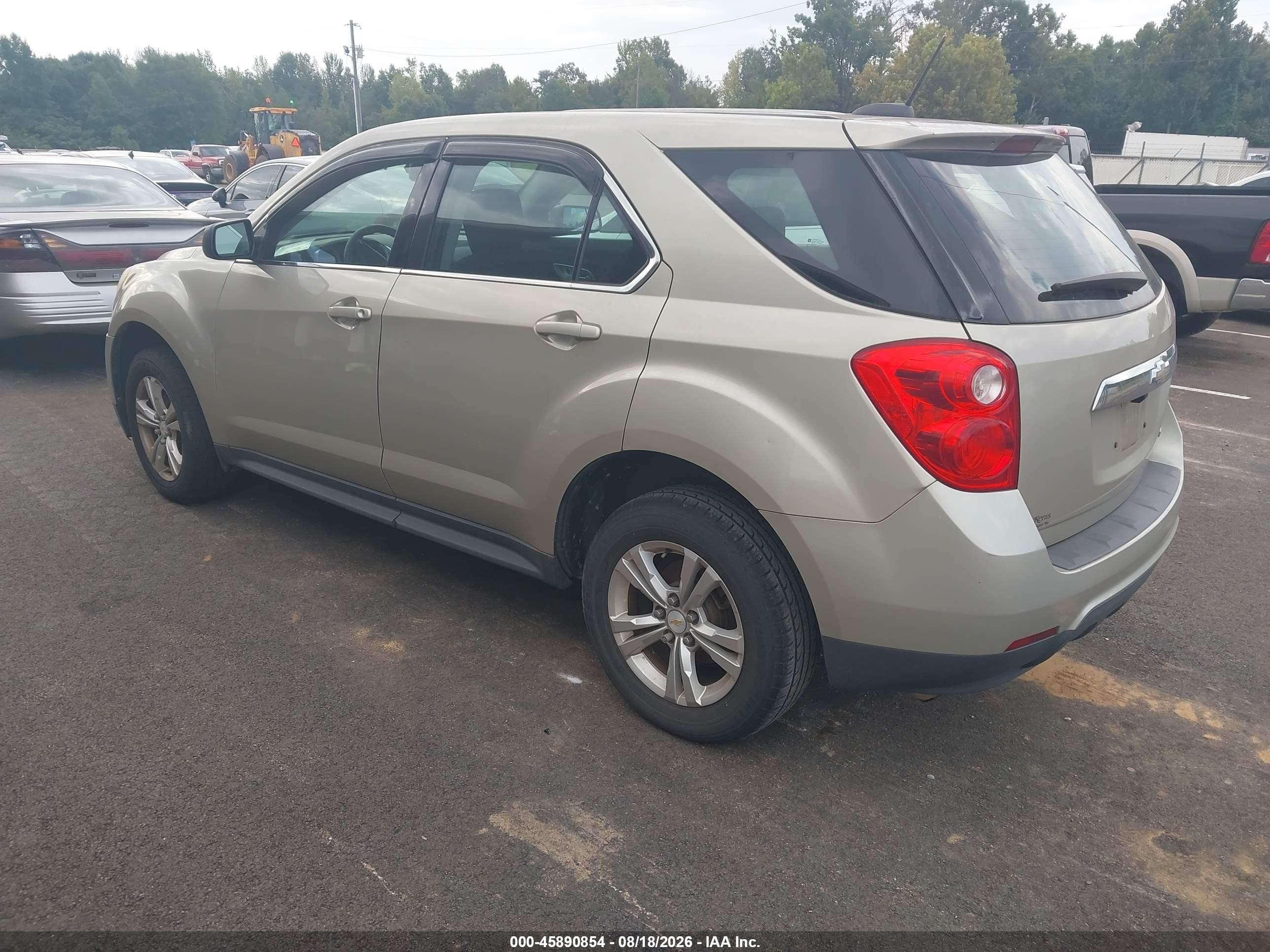 2015 Chevrolet Equinox Ls Beige vin: 1GNALAEK6FZ121395