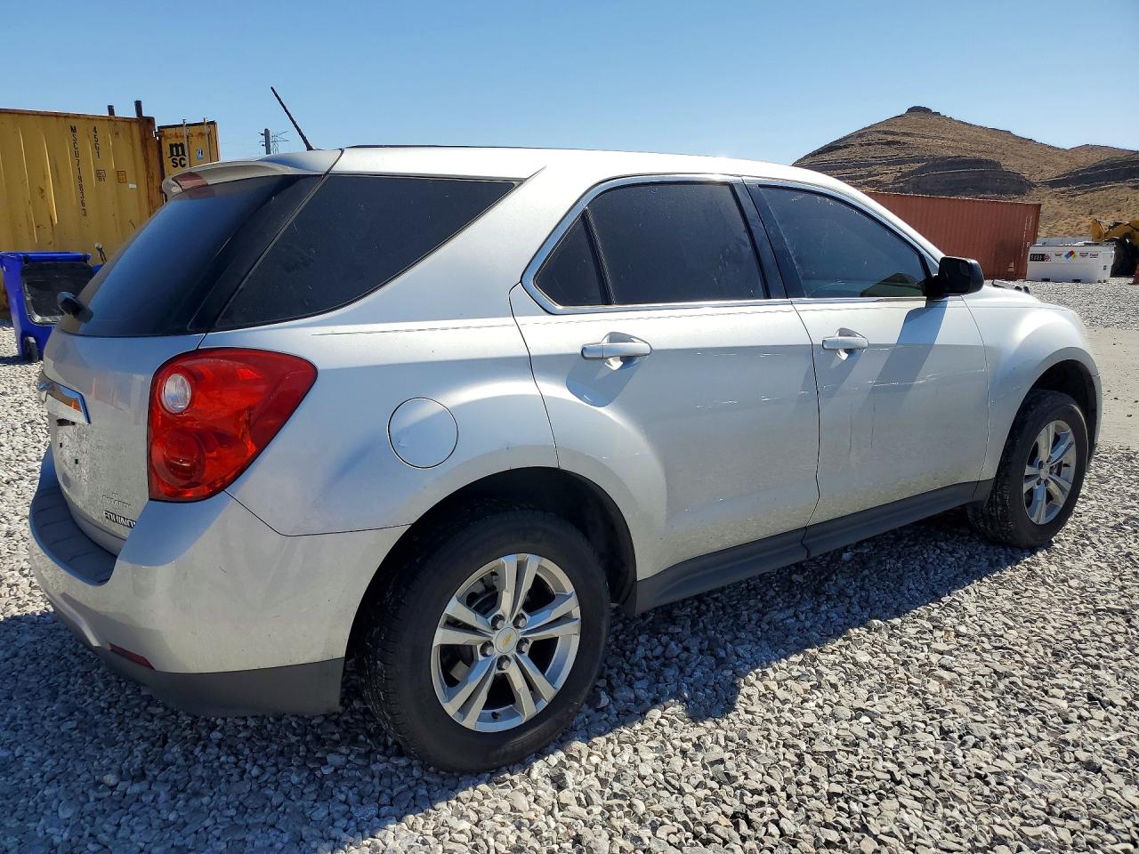 2014 Chevrolet Equinox Ls Silver vin: 1GNALAEK7EZ111618