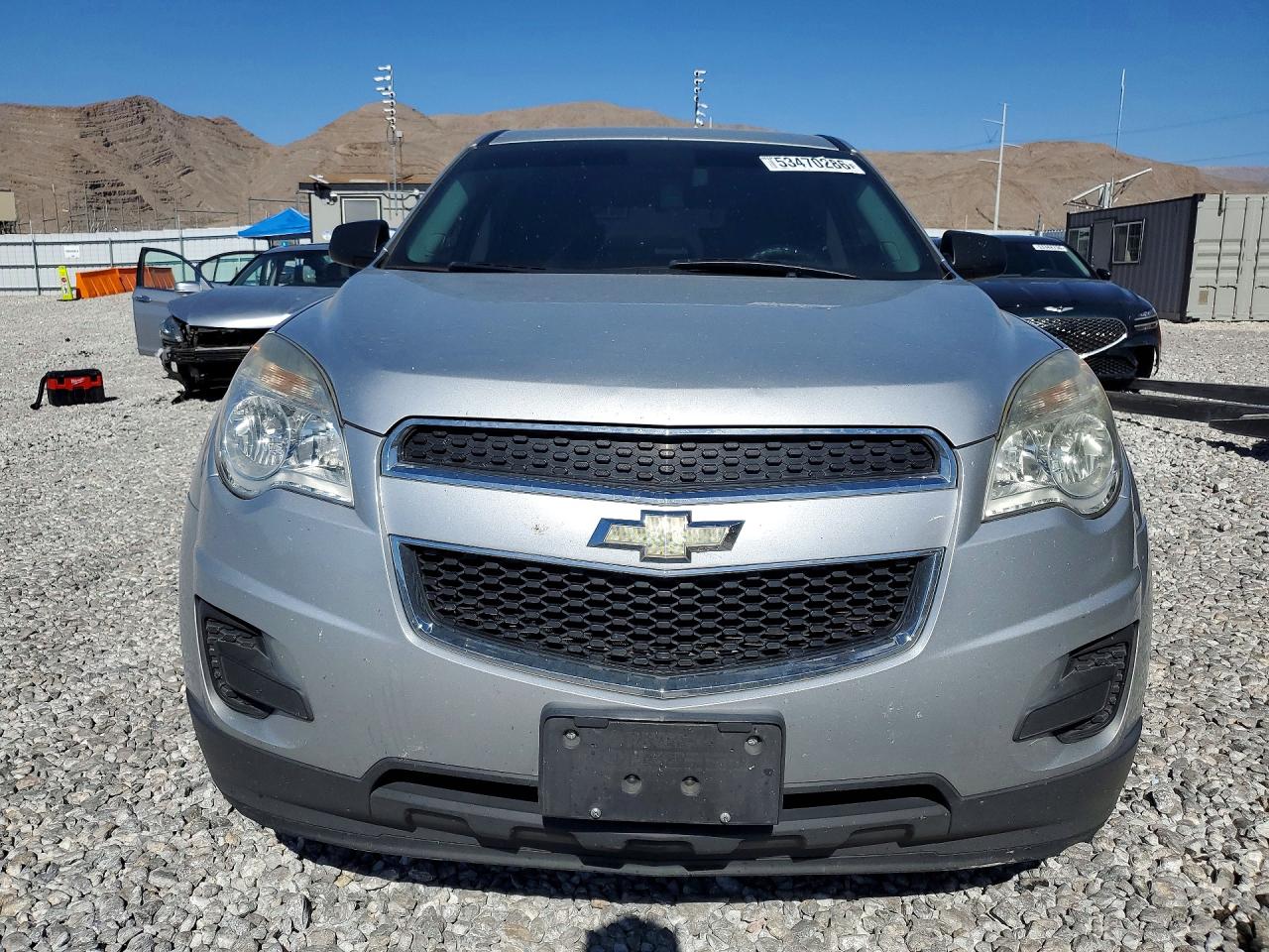 2014 Chevrolet Equinox Ls Silver vin: 1GNALAEK7EZ111618