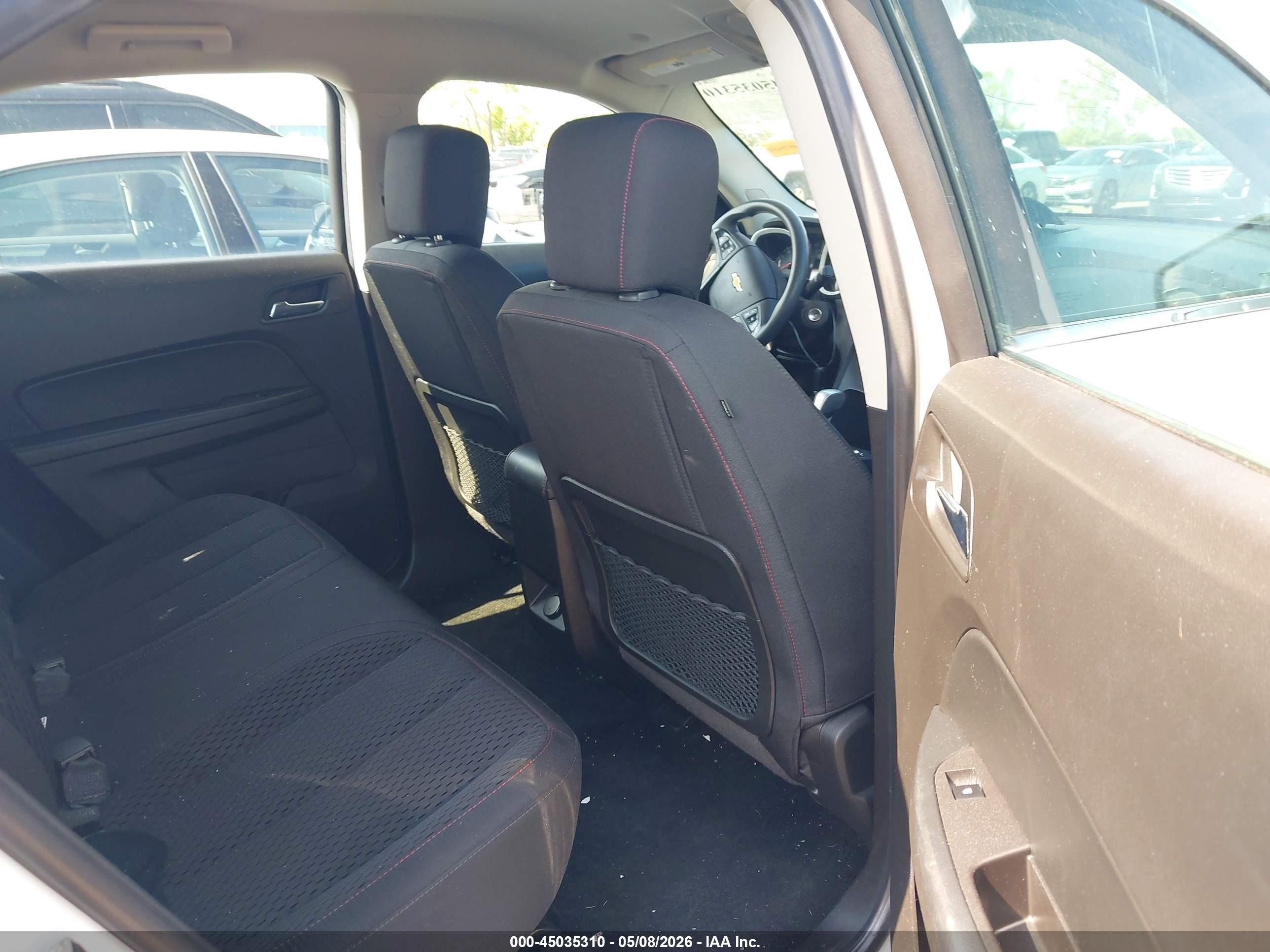 2015 Chevrolet Equinox Ls White vin: 1GNALAEK8FZ103450
