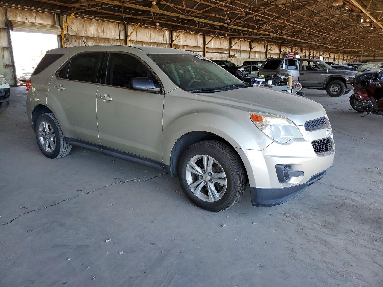 2015 Chevrolet Equinox Ls Tan vin: 1GNALAEK8FZ137582