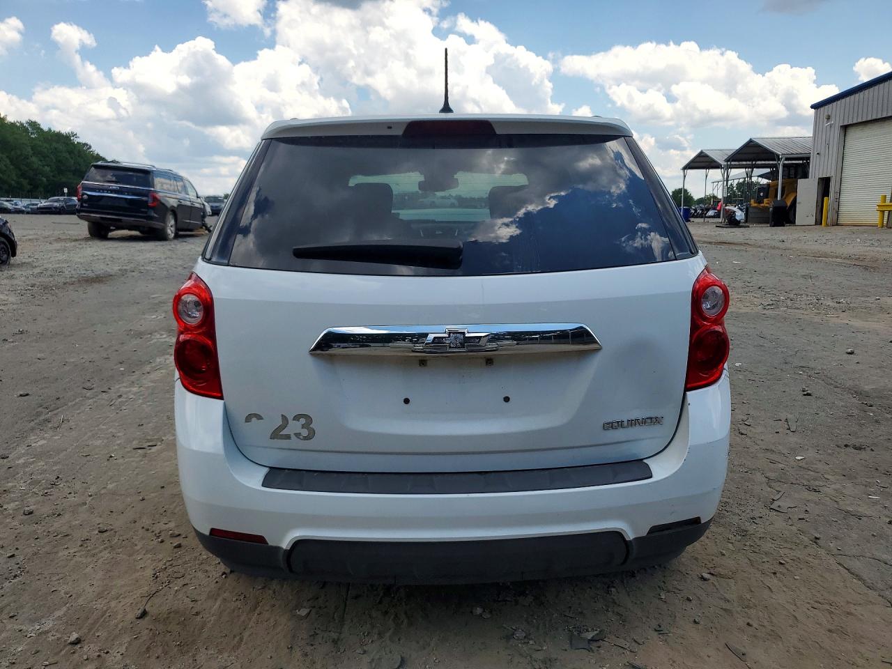 2014 Chevrolet Equinox Ls Белый vin: 1GNALAEK9EZ123253