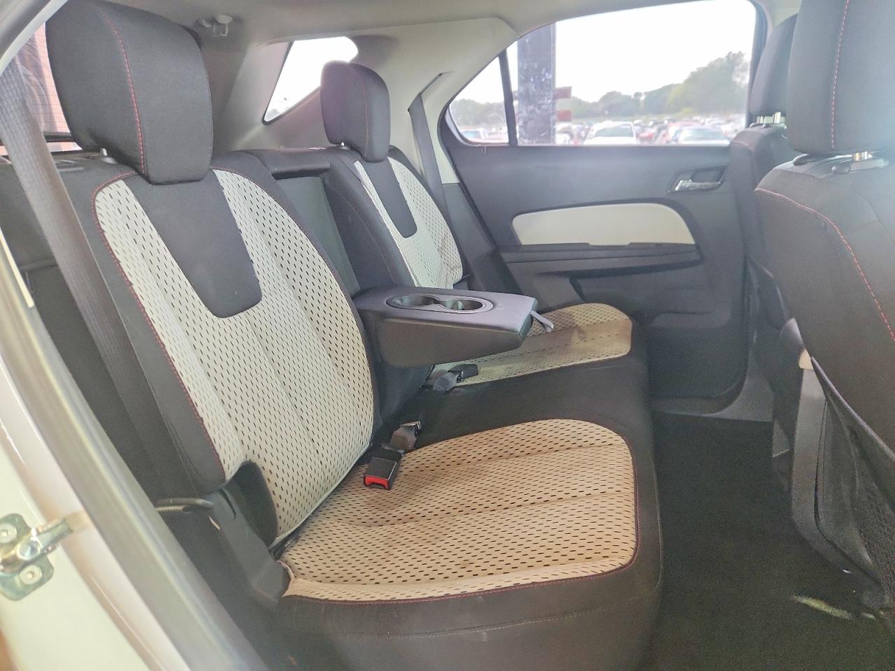 2015 Chevrolet Equinox Ls White vin: 1GNALAEK9FZ134206