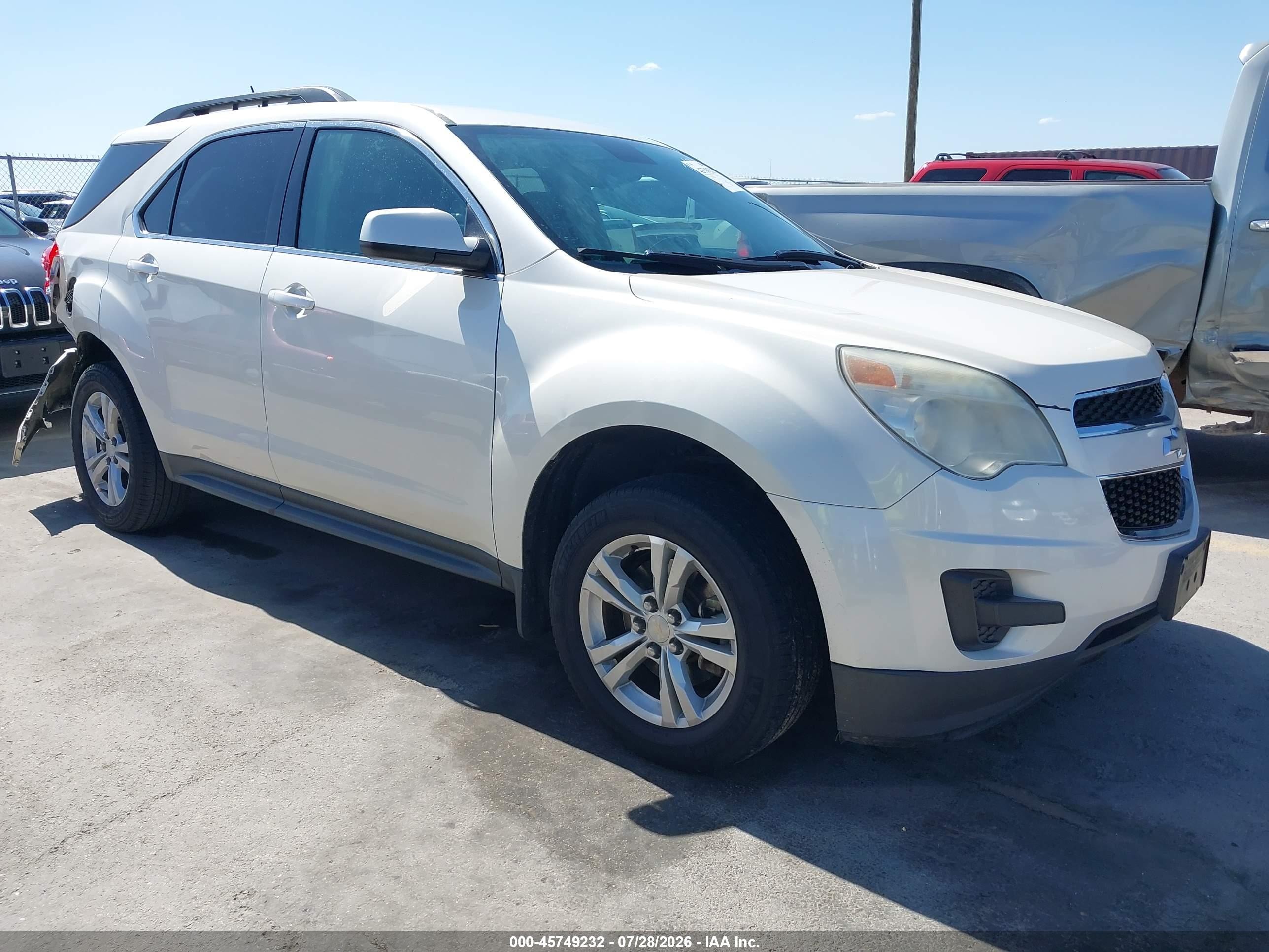 2014 Chevrolet Equinox Lt Белый vin: 1GNALBEK0EZ106492