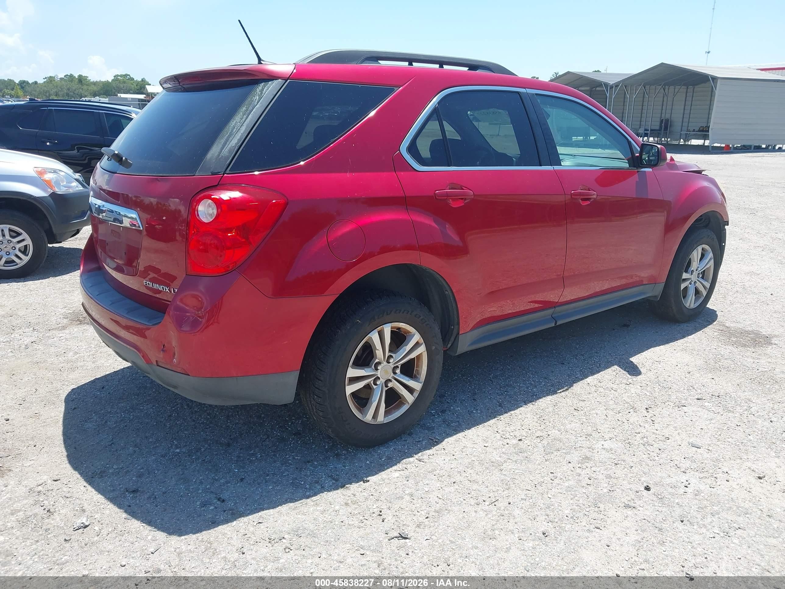 2014 Chevrolet Equinox Lt Красный vin: 1GNALBEK0EZ114057