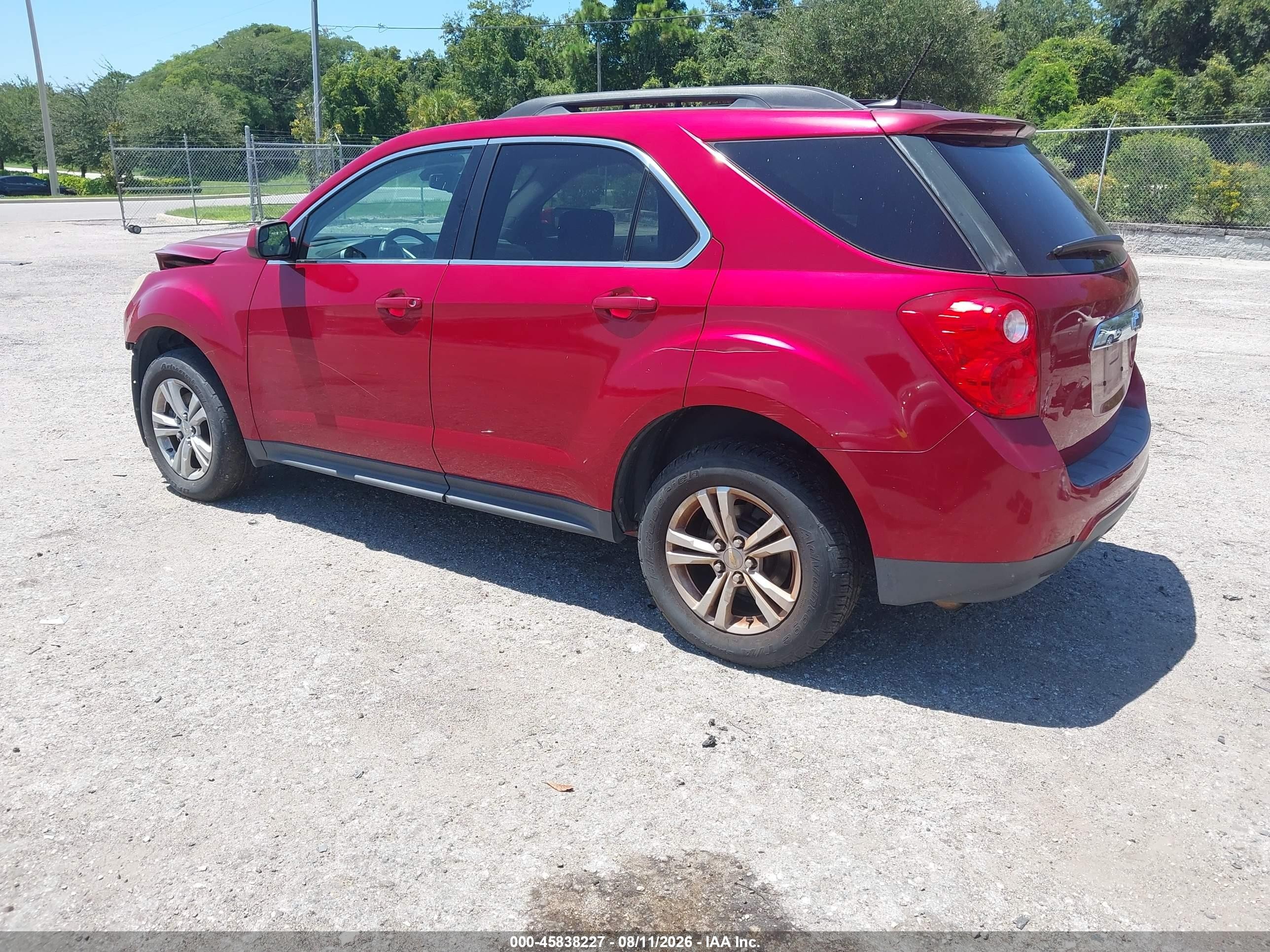 2014 Chevrolet Equinox Lt Красный vin: 1GNALBEK0EZ114057