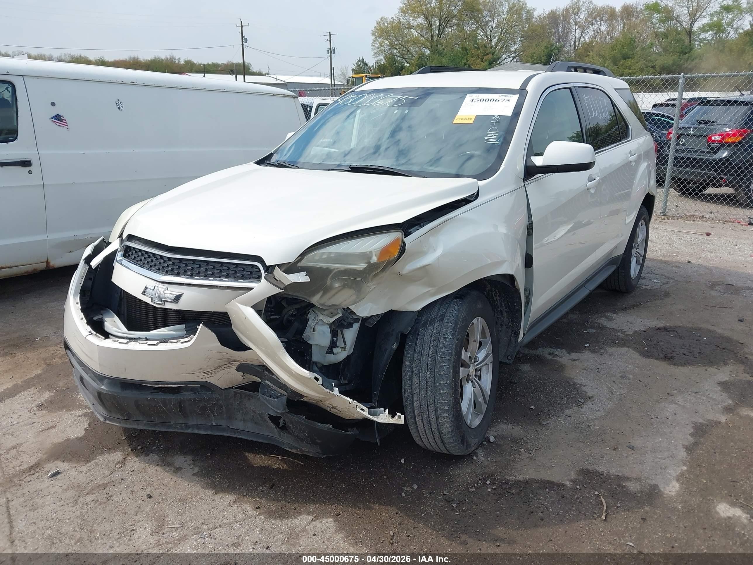 2014 Chevrolet Equinox 1lt Cream vin: 1GNALBEK0EZ130940
