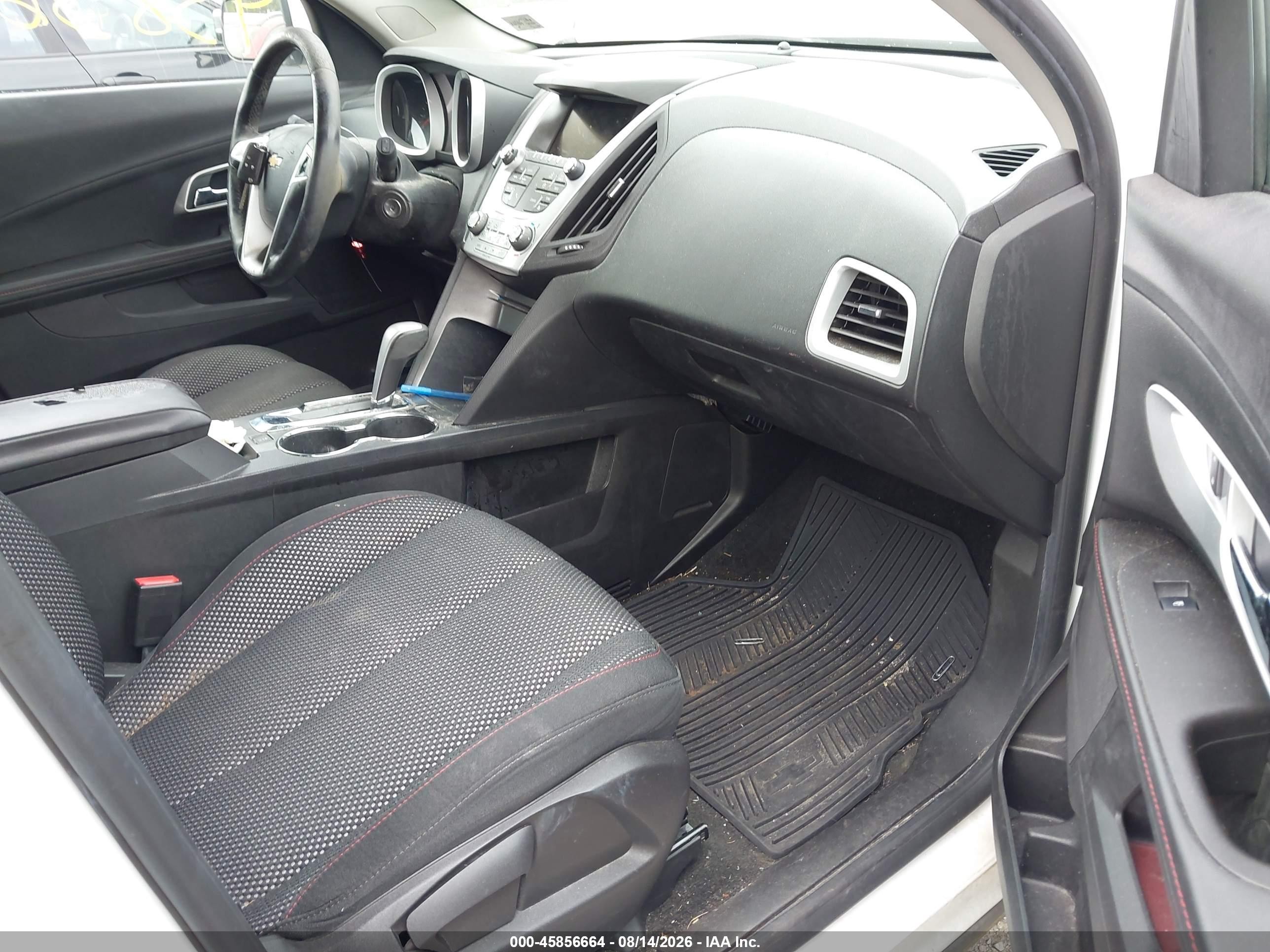 2015 Chevrolet Equinox Lt Белый vin: 1GNALBEK0FZ102976