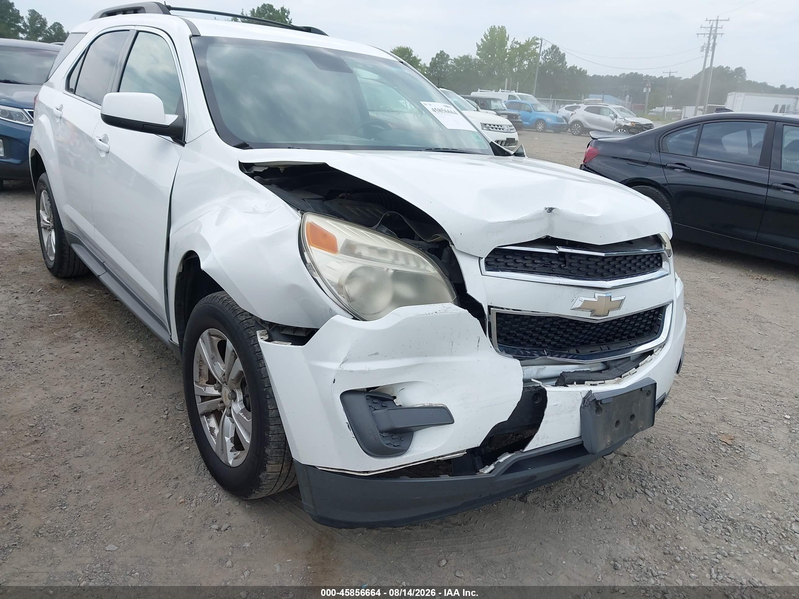 2015 Chevrolet Equinox Lt Белый vin: 1GNALBEK0FZ102976