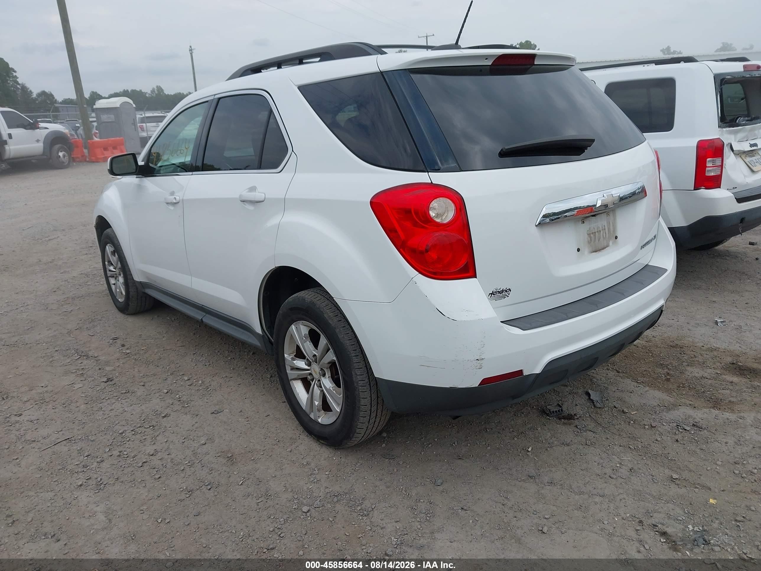 2015 Chevrolet Equinox Lt Белый vin: 1GNALBEK0FZ102976