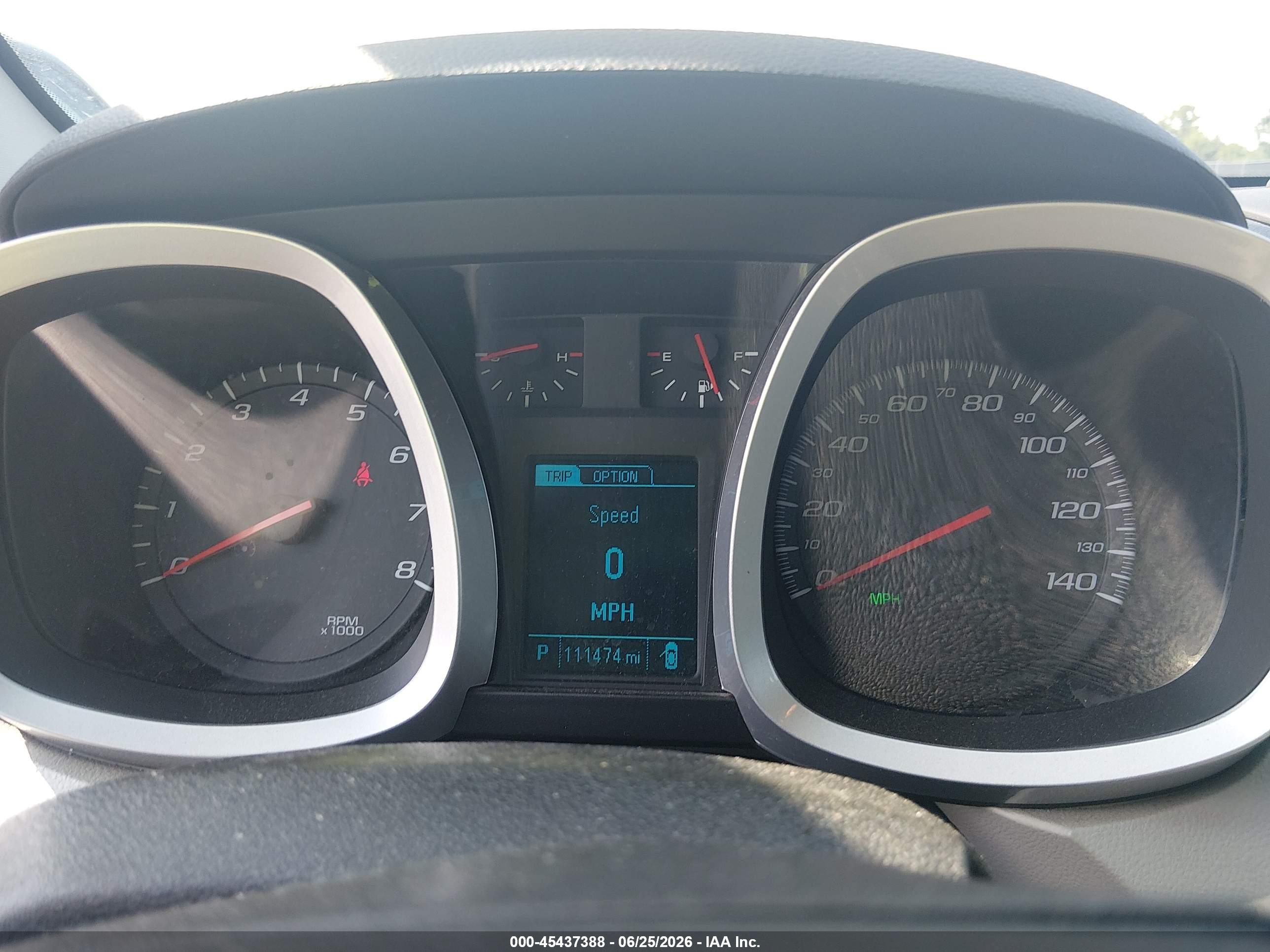 2015 Chevrolet Equinox Lt White vin: 1GNALBEK0FZ114013