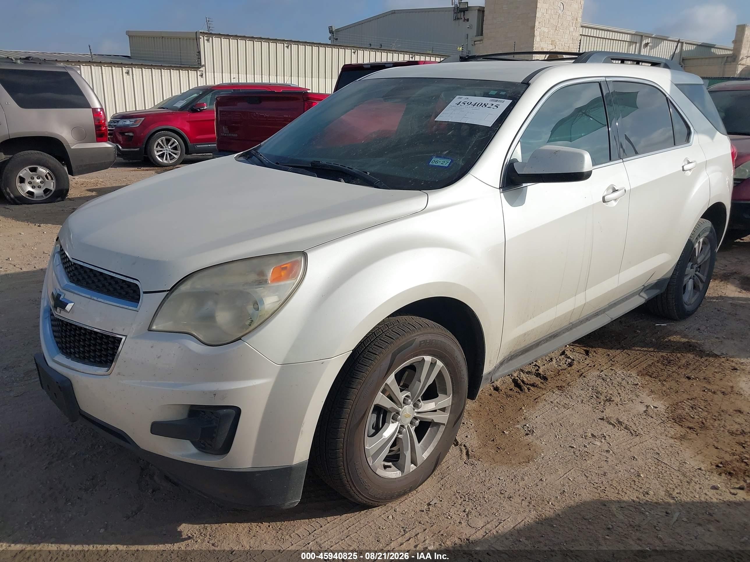 2014 Chevrolet Equinox Lt Белый vin: 1GNALBEK1EZ101110