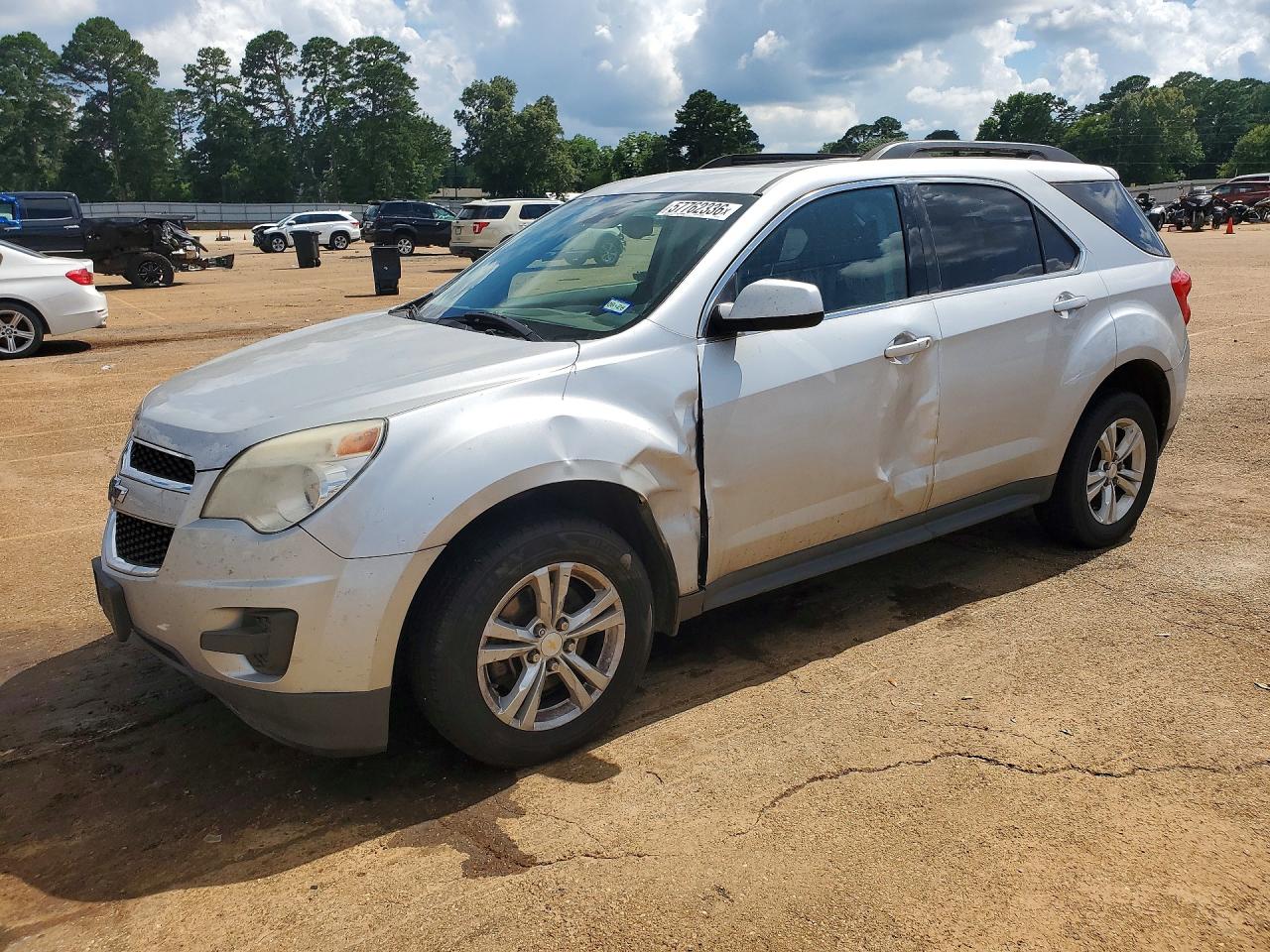 2015 Chevrolet Equinox Lt Silver vin: 1GNALBEK1FZ101917