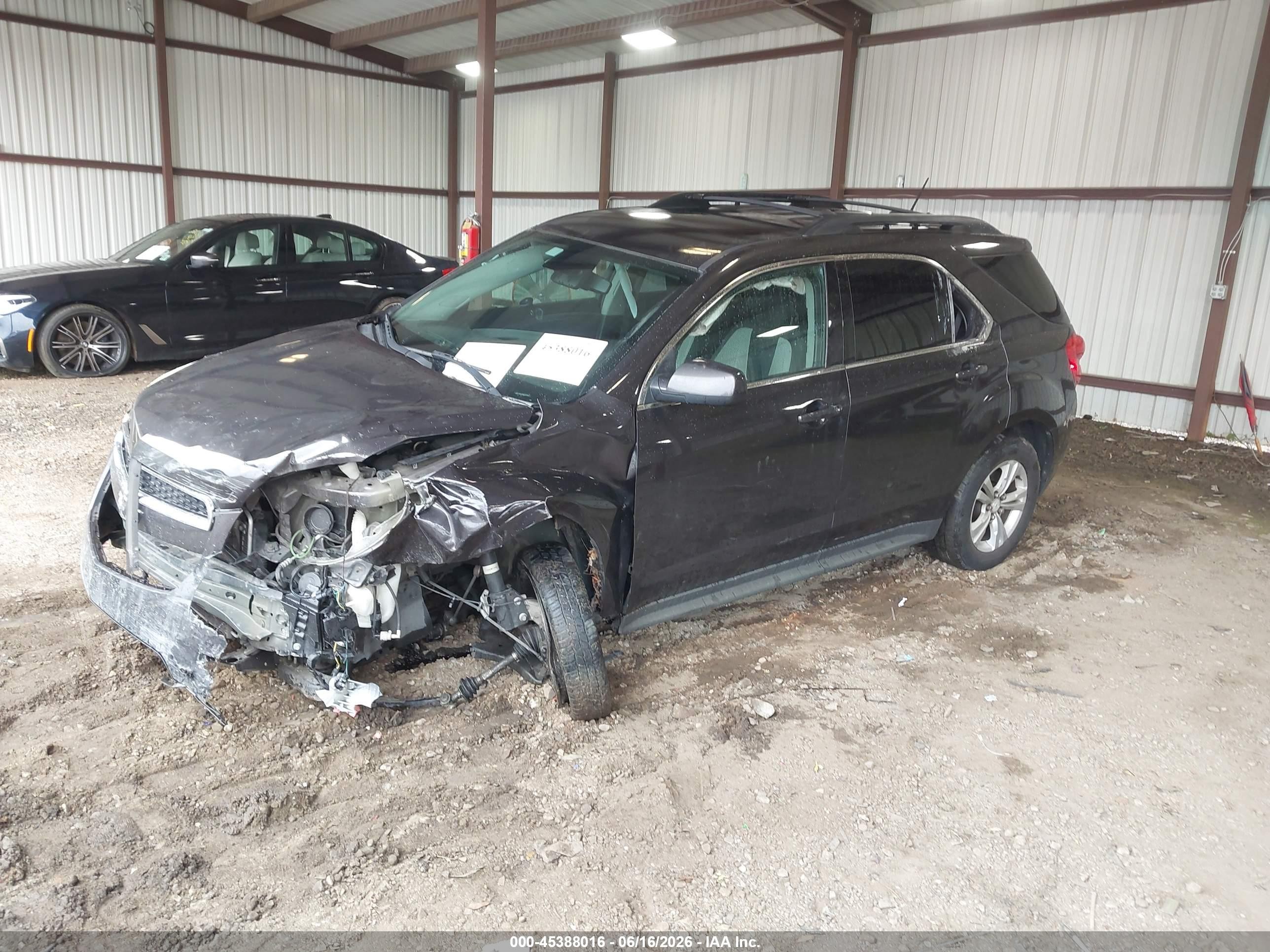 2015 Chevrolet Equinox Lt Black vin: 1GNALBEK1FZ109032