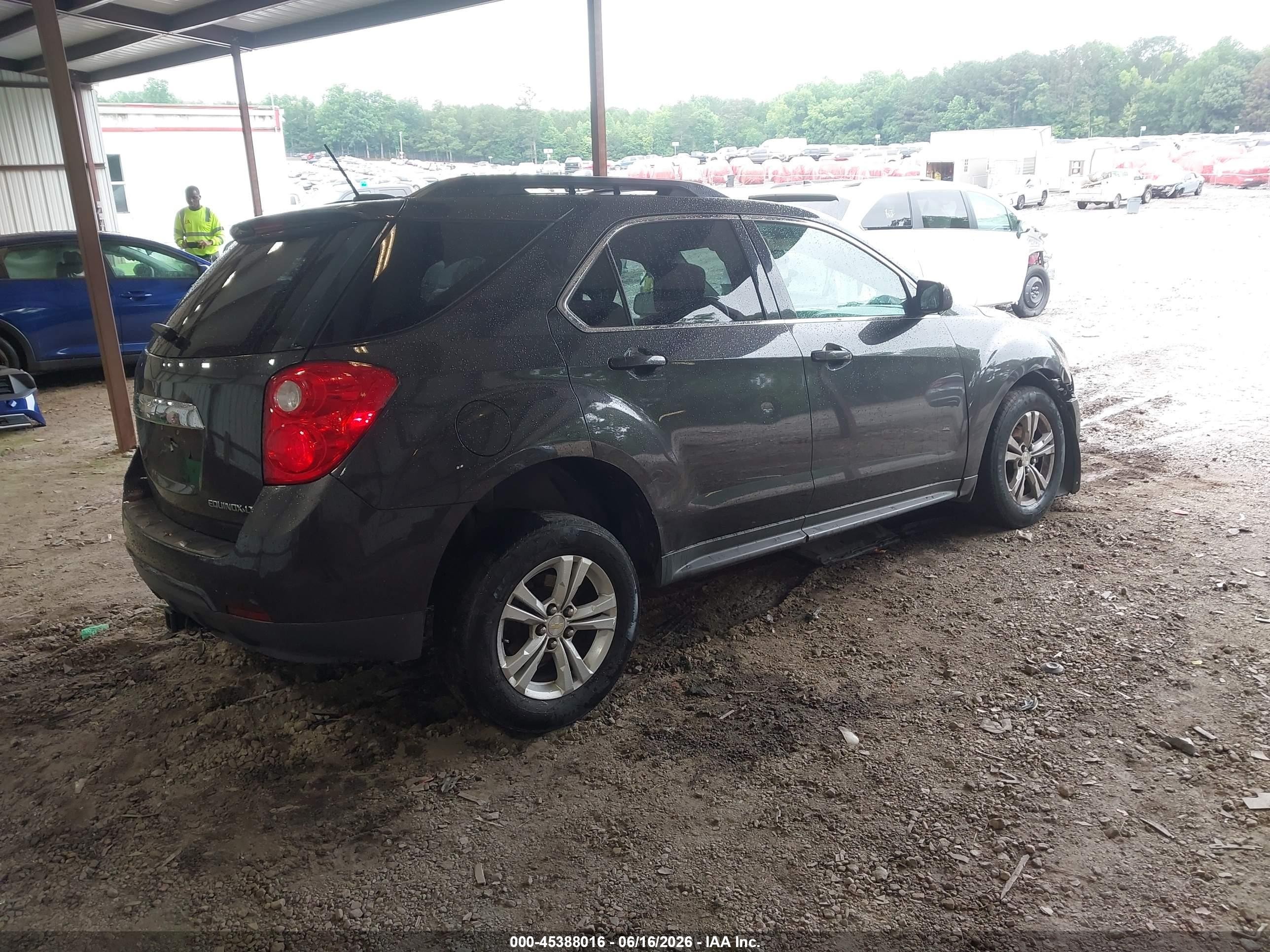 2015 Chevrolet Equinox Lt Black vin: 1GNALBEK1FZ109032