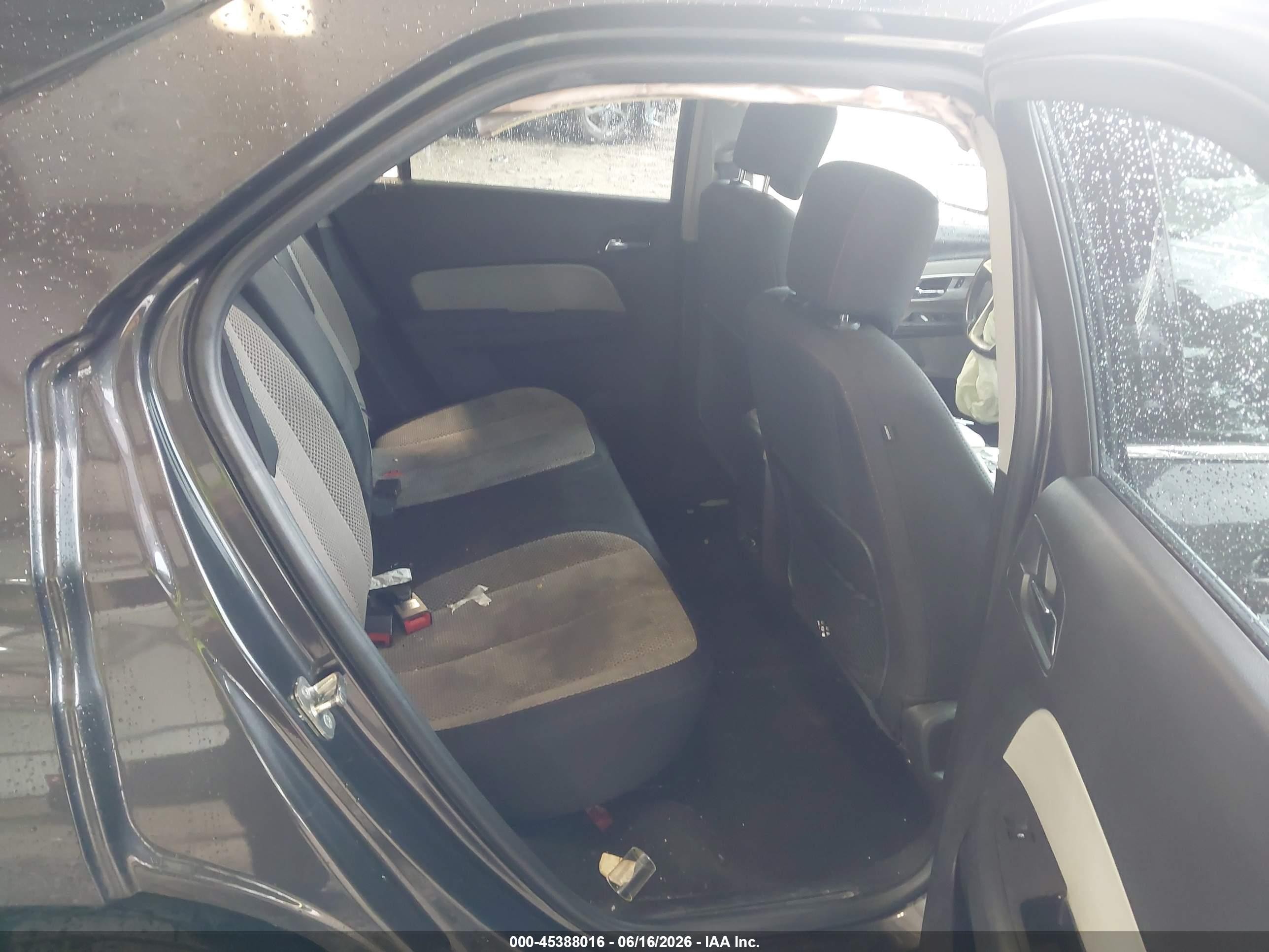 2015 Chevrolet Equinox Lt Black vin: 1GNALBEK1FZ109032