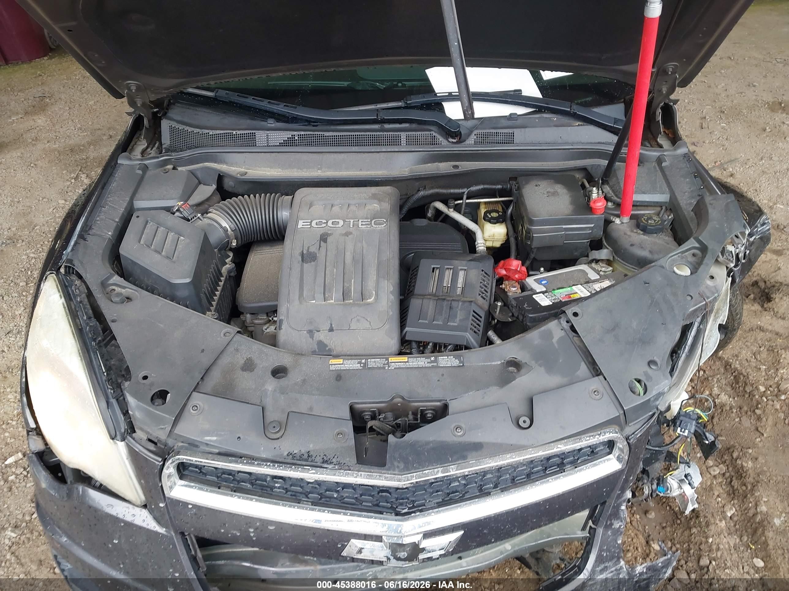2015 Chevrolet Equinox Lt Black vin: 1GNALBEK1FZ109032