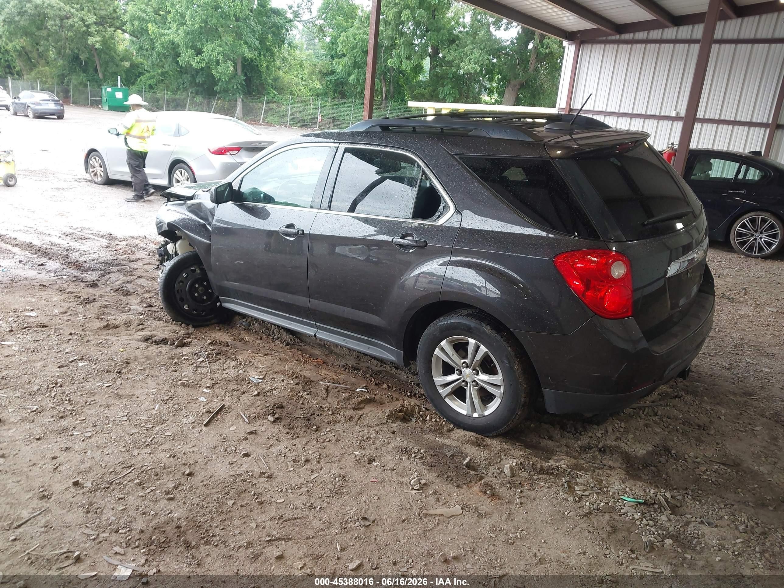 2015 Chevrolet Equinox Lt Black vin: 1GNALBEK1FZ109032
