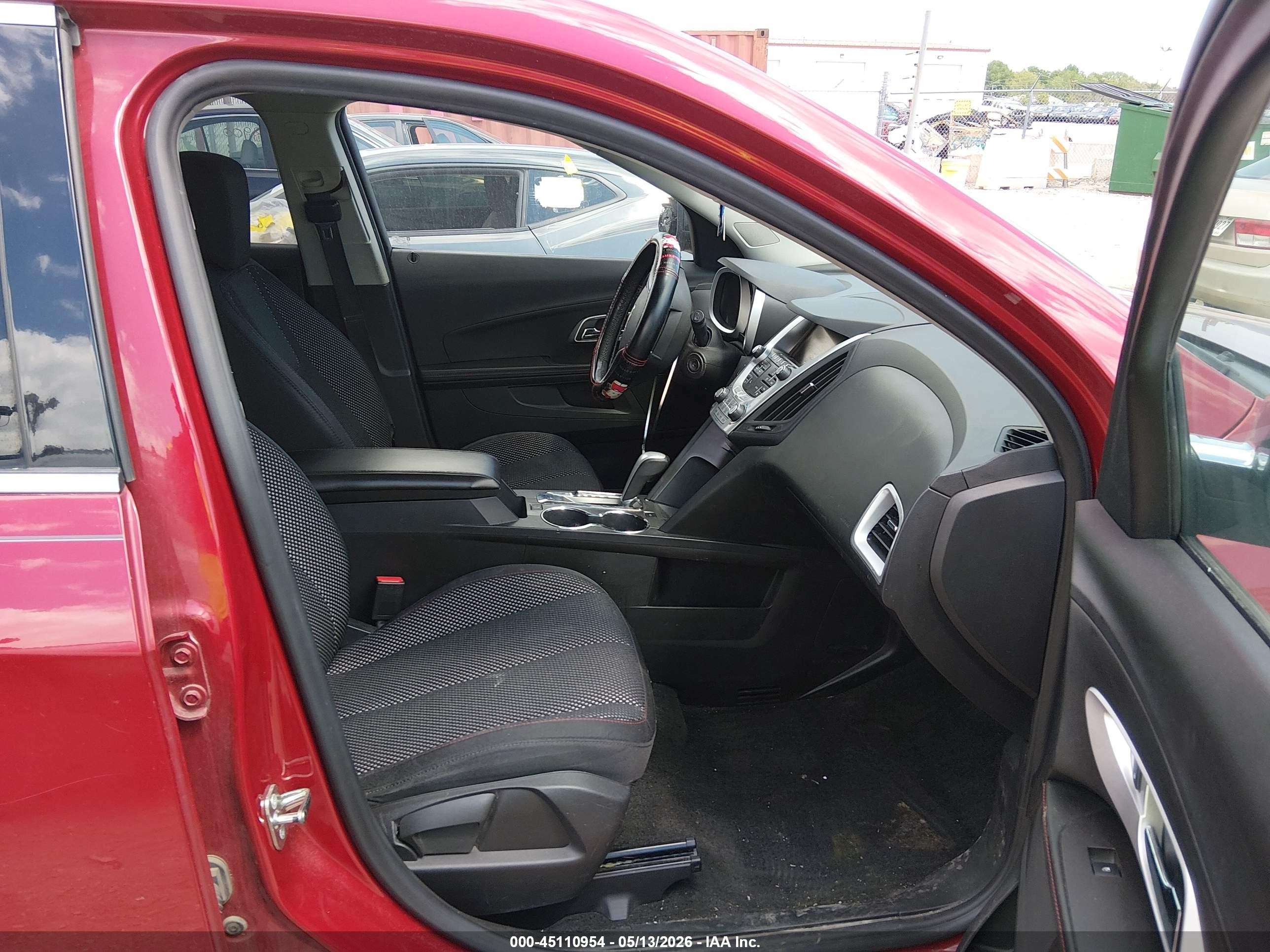 2015 Chevrolet Equinox 1lt Red vin: 1GNALBEK1FZ130964