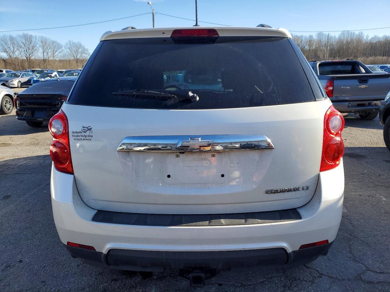 2015 Chev Equinox White vin: 1GNALBEK1FZ138756
