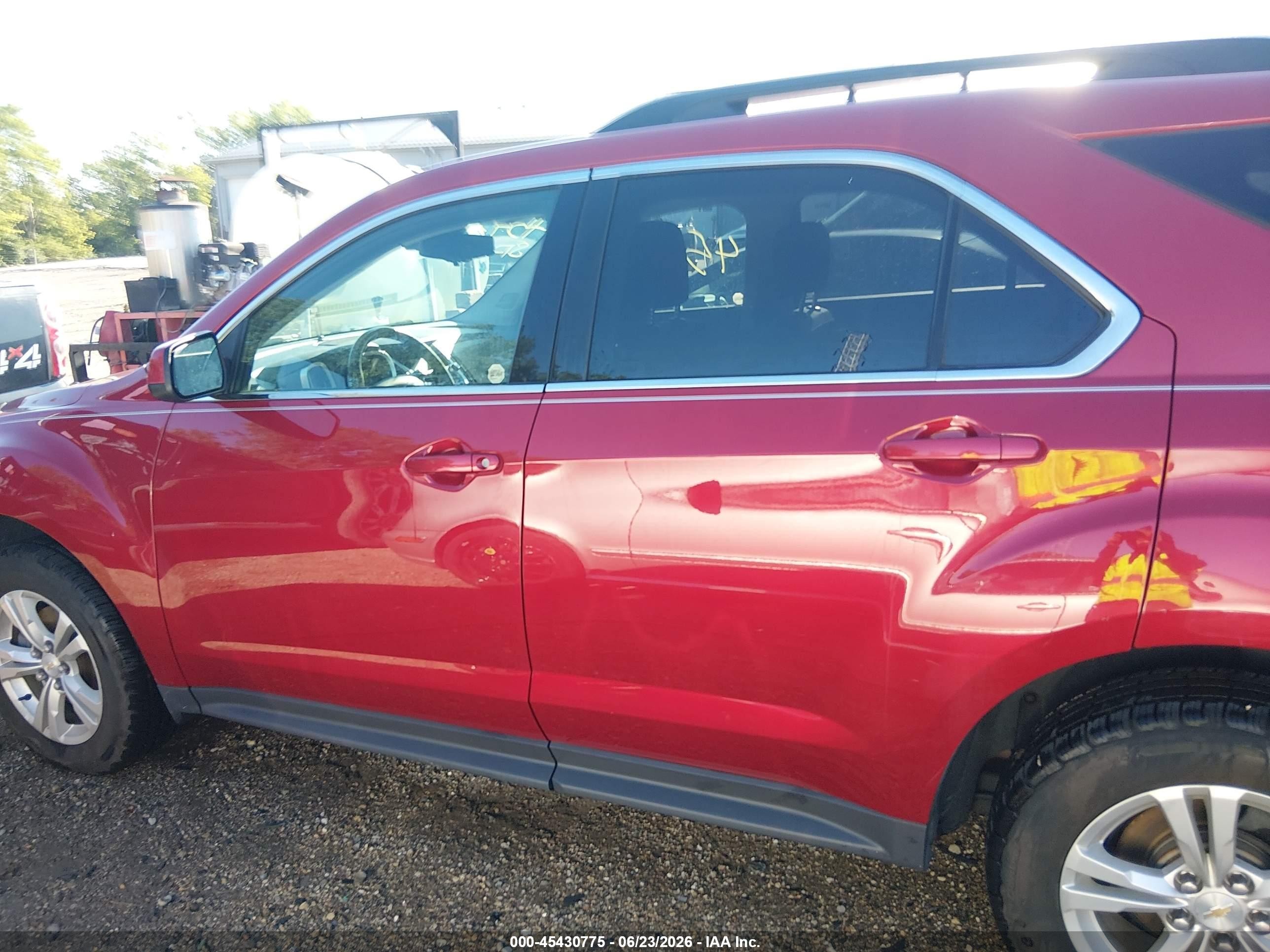 2015 Chevrolet Equinox Lt Red vin: 1GNALBEK1FZ144427