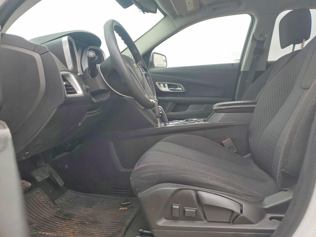 2013 Chevrolet Equinox Ls White vin: 1GNALBEK2DZ104757