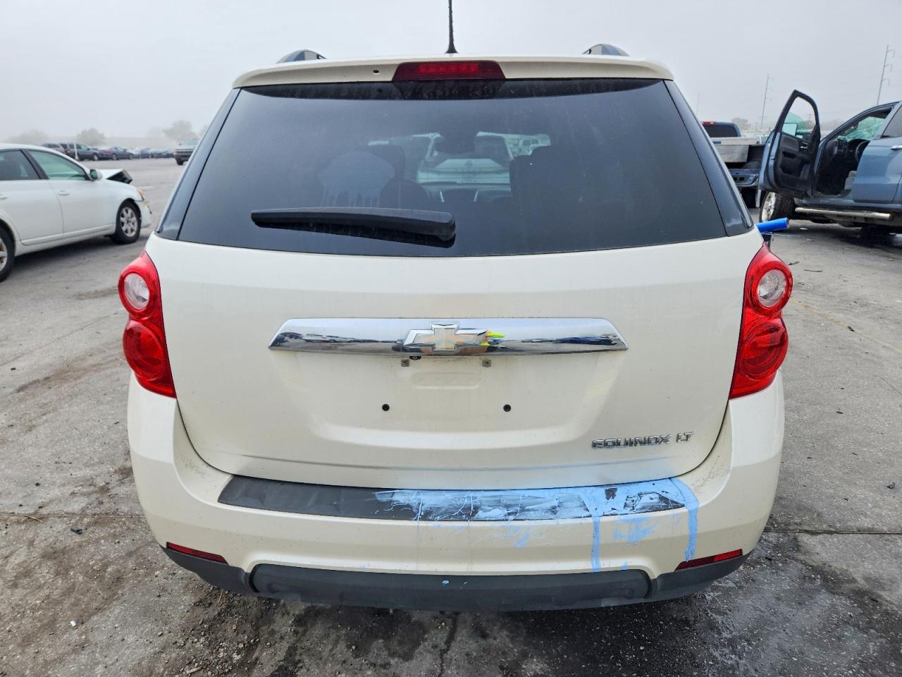 2014 Chevrolet Equinox Lt White vin: 1GNALBEK2EZ135749