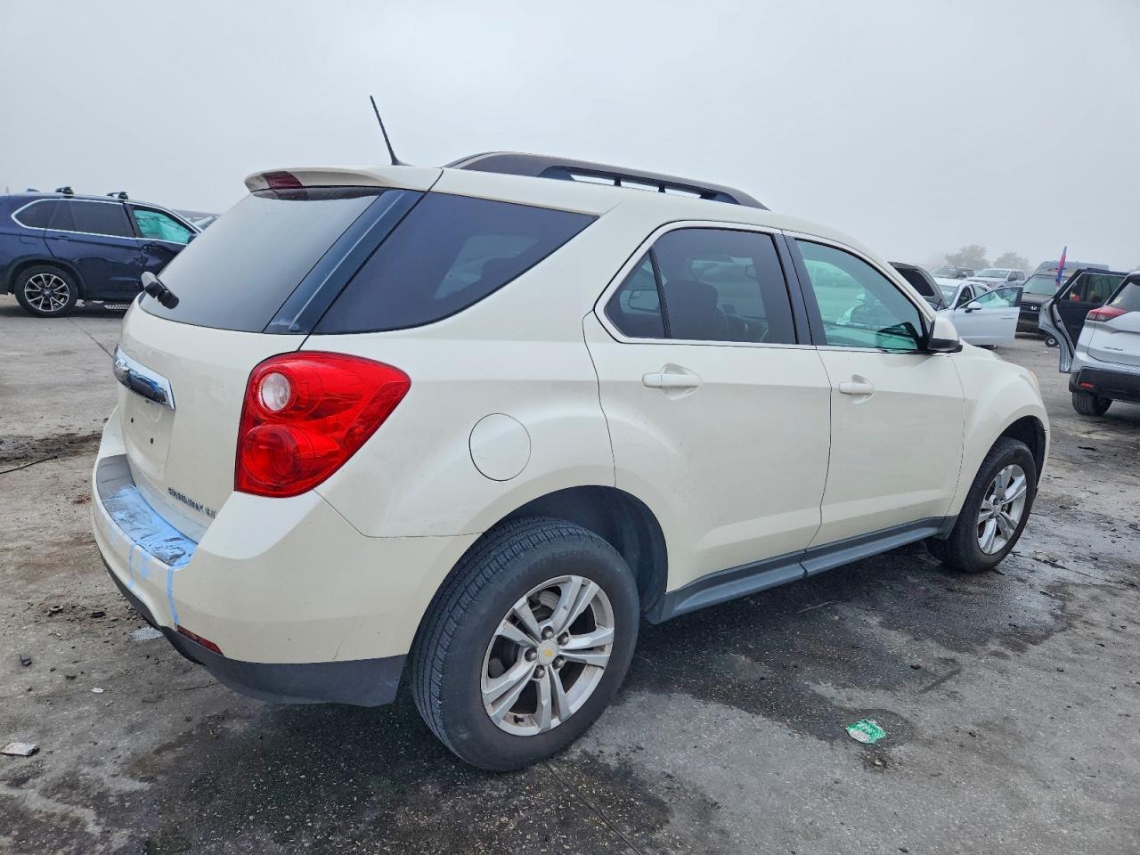 2014 Chevrolet Equinox Lt White vin: 1GNALBEK2EZ135749