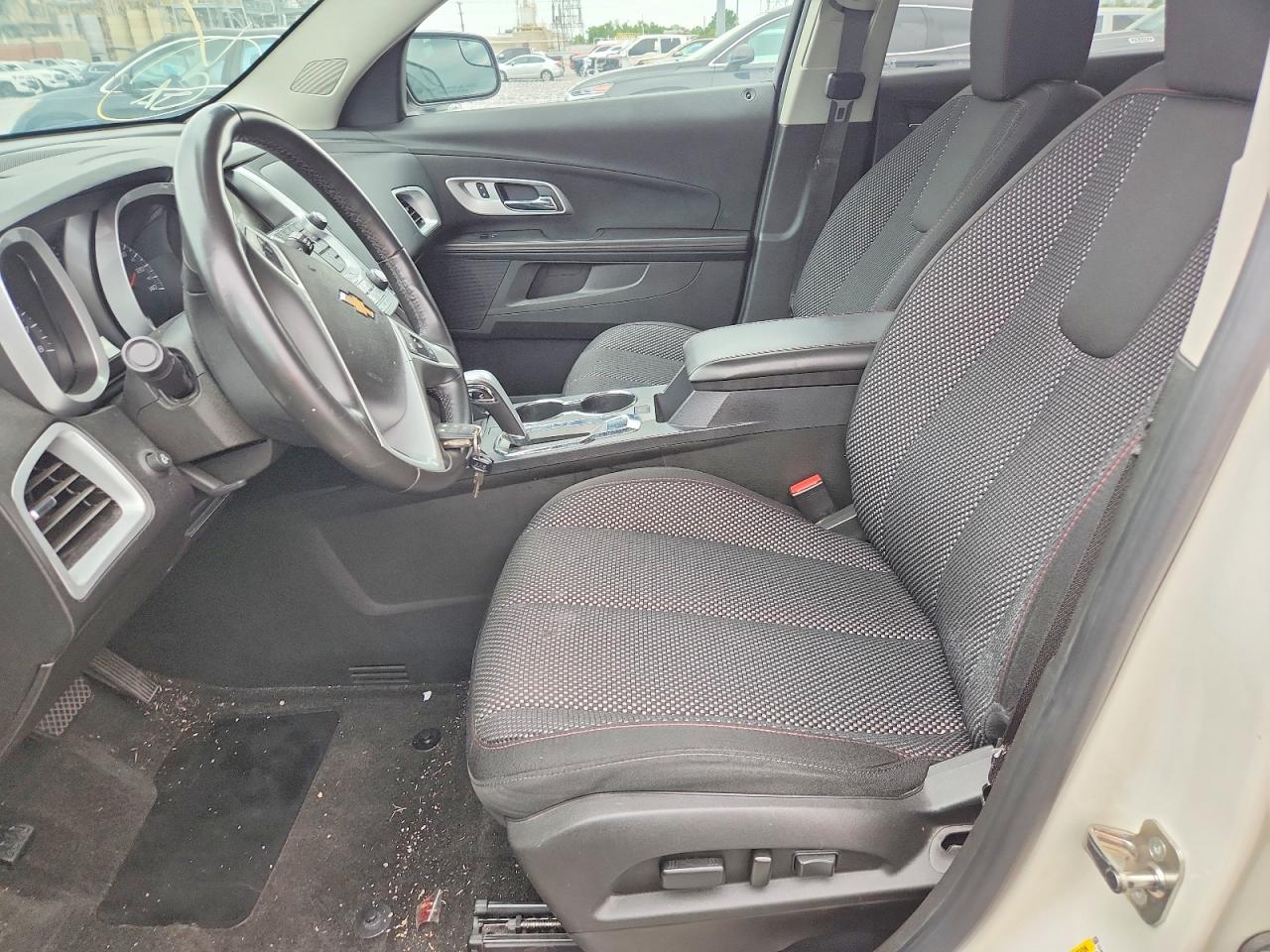 2014 Chevrolet Equinox Lt White vin: 1GNALBEK2EZ135749