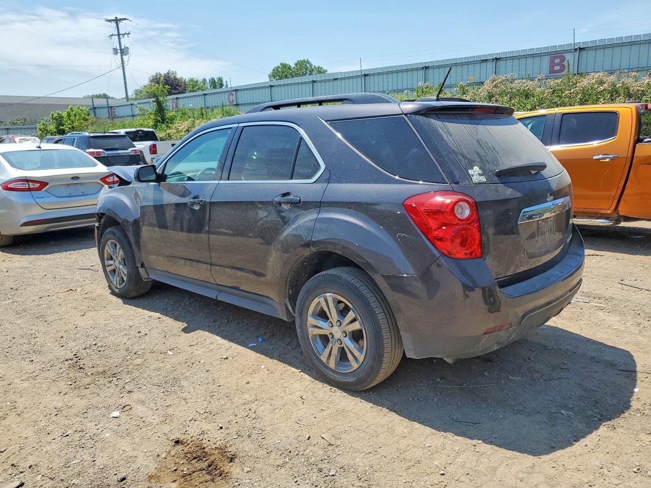 2015 Chevrolet Equinox Lt Угольный vin: 1GNALBEK2FZ115762