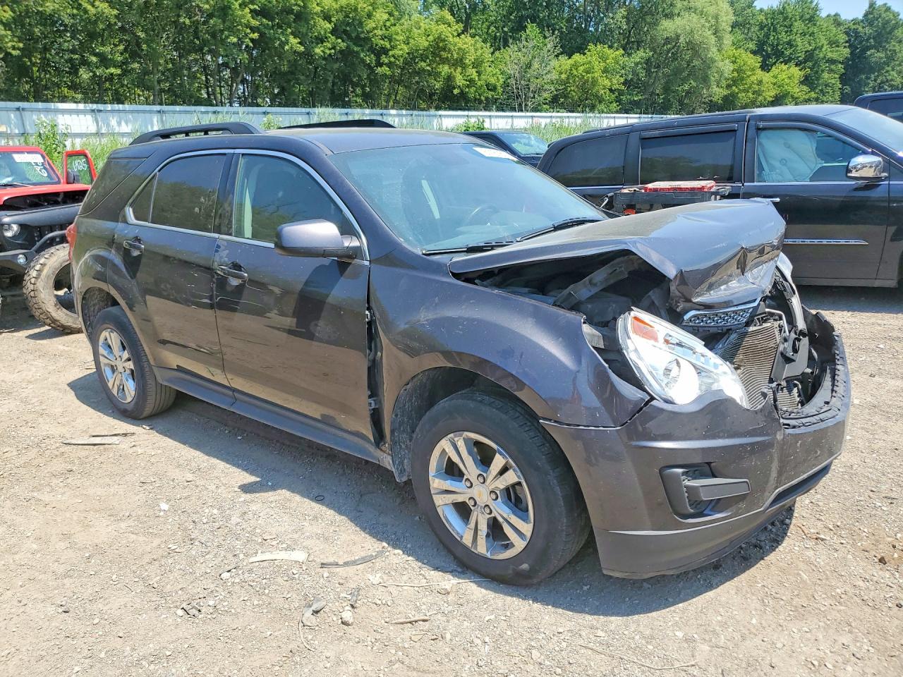 2015 Chevrolet Equinox Lt Угольный vin: 1GNALBEK2FZ115762