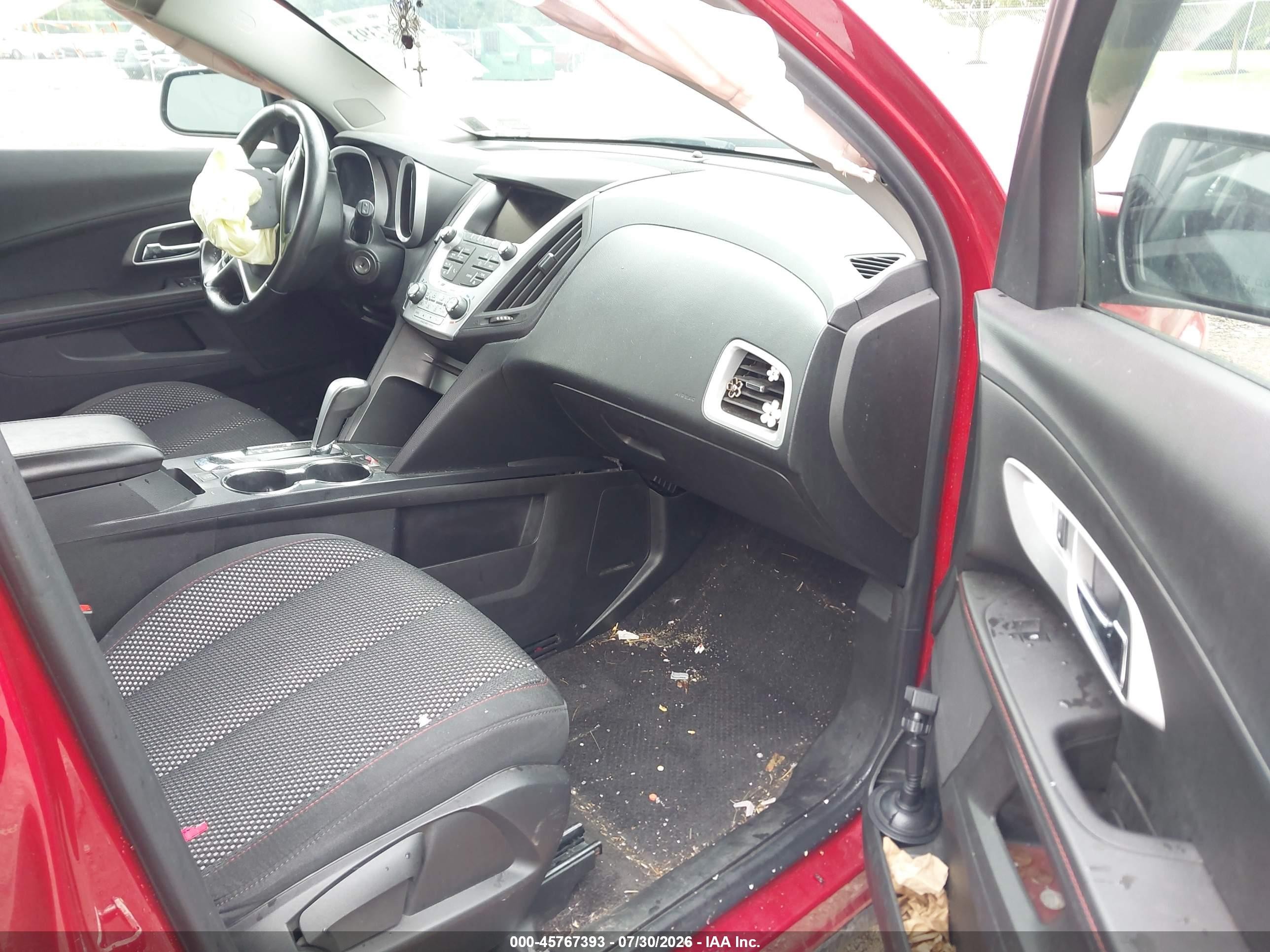 2015 Chevrolet Equinox Lt Red vin: 1GNALBEK2FZ145201