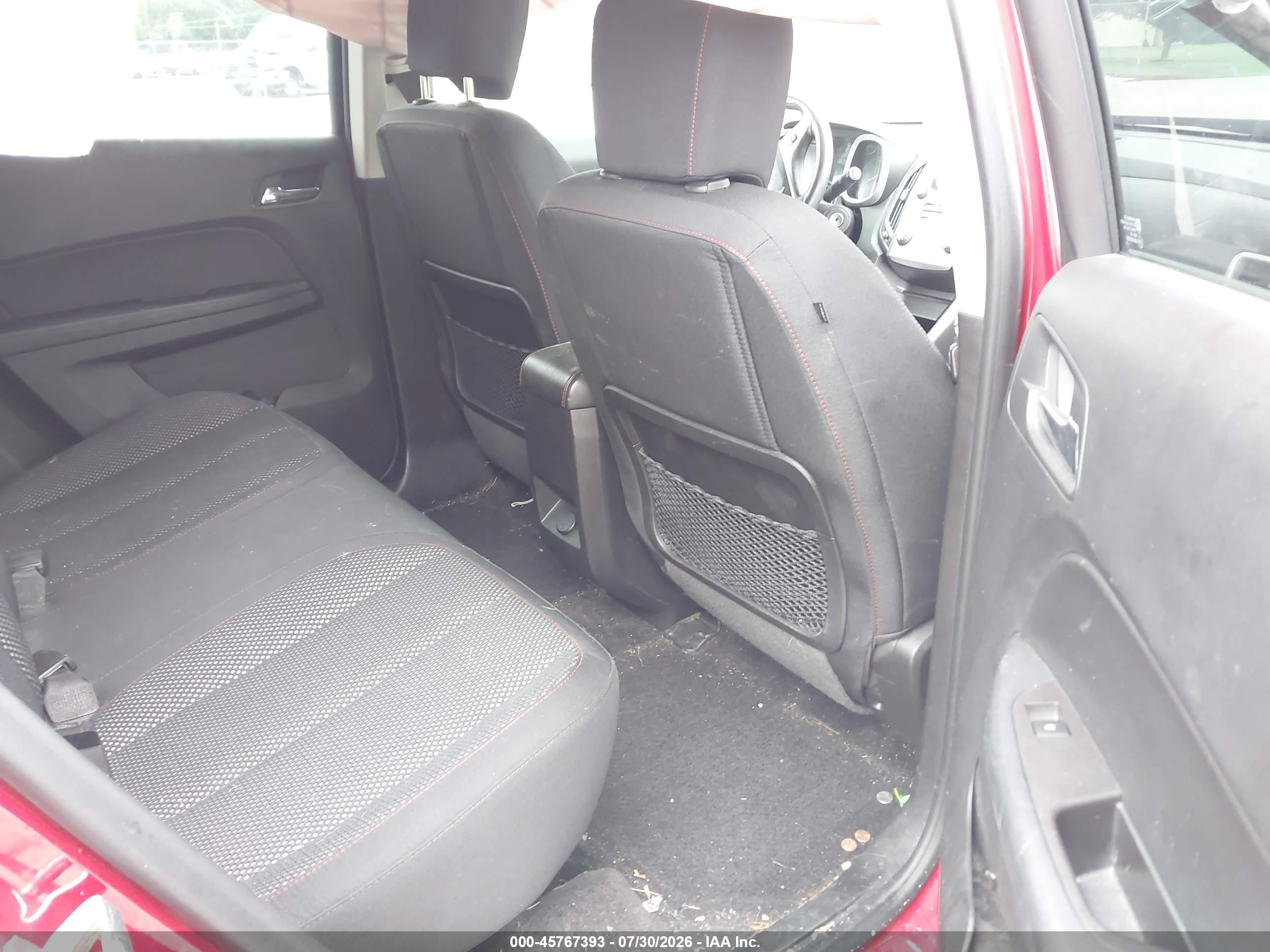 2015 Chevrolet Equinox Lt Red vin: 1GNALBEK2FZ145201