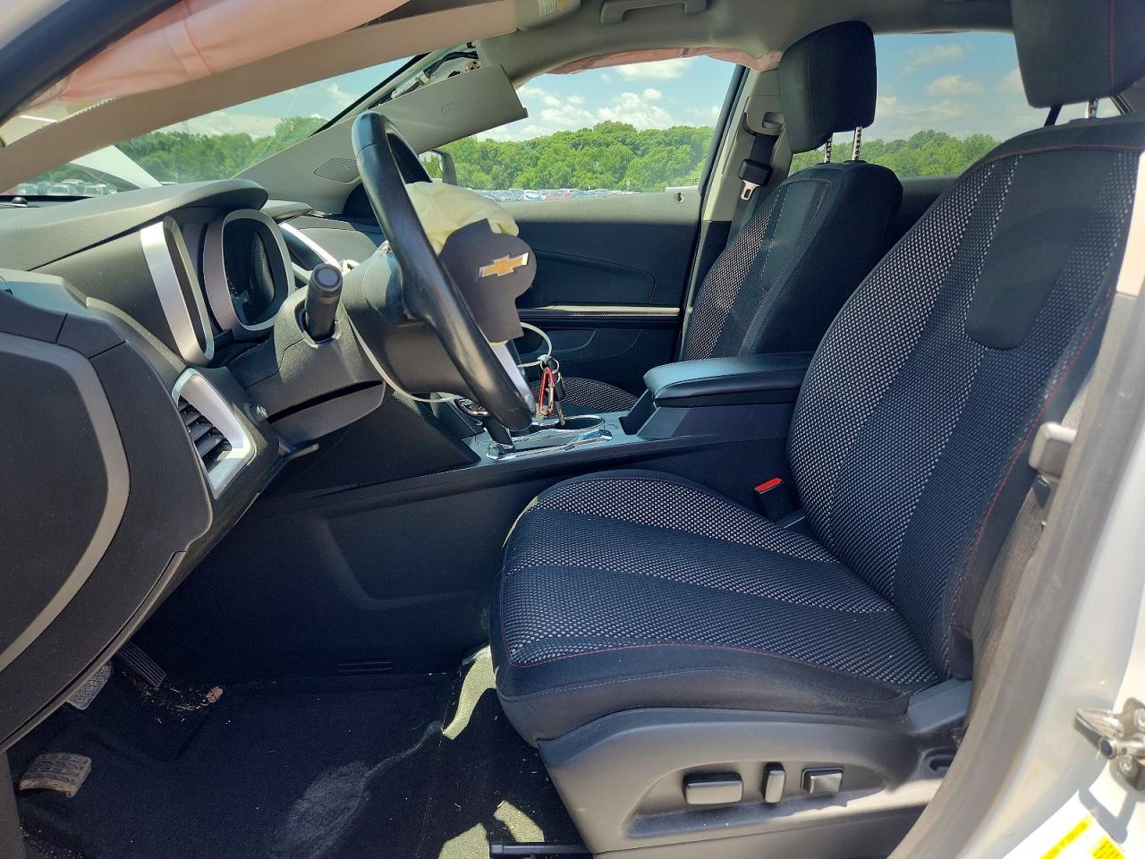 2014 Chevrolet Equinox Lt White vin: 1GNALBEK3EZ110925