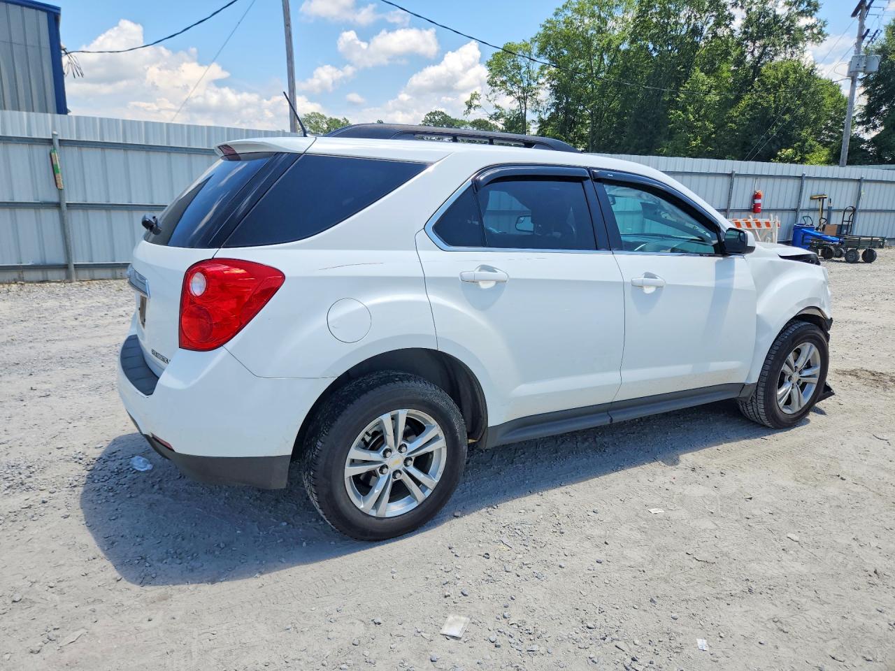 2014 Chevrolet Equinox Lt White vin: 1GNALBEK3EZ110925