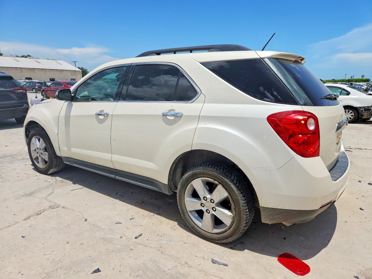 2014 Chevrolet Equinox Lt White vin: 1GNALBEK3EZ114408