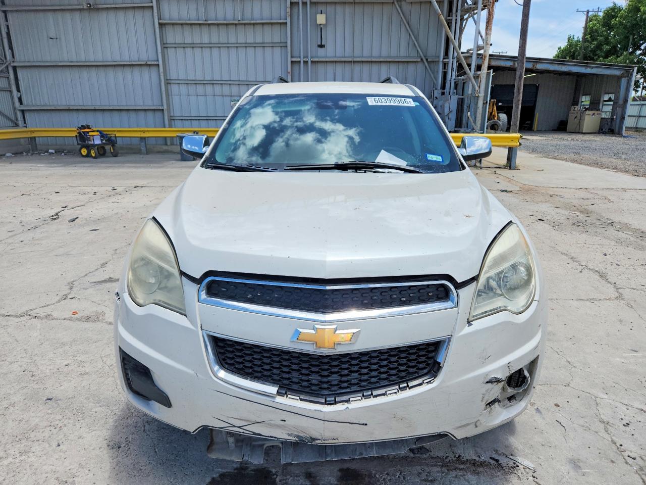 2014 Chevrolet Equinox Lt White vin: 1GNALBEK3EZ114408