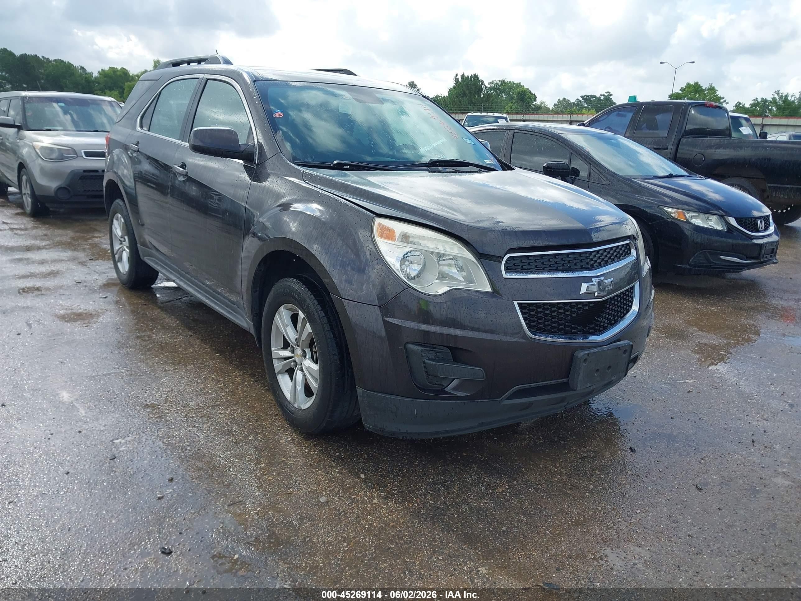 2014 Chevrolet Equinox 1lt Gray vin: 1GNALBEK3EZ117602
