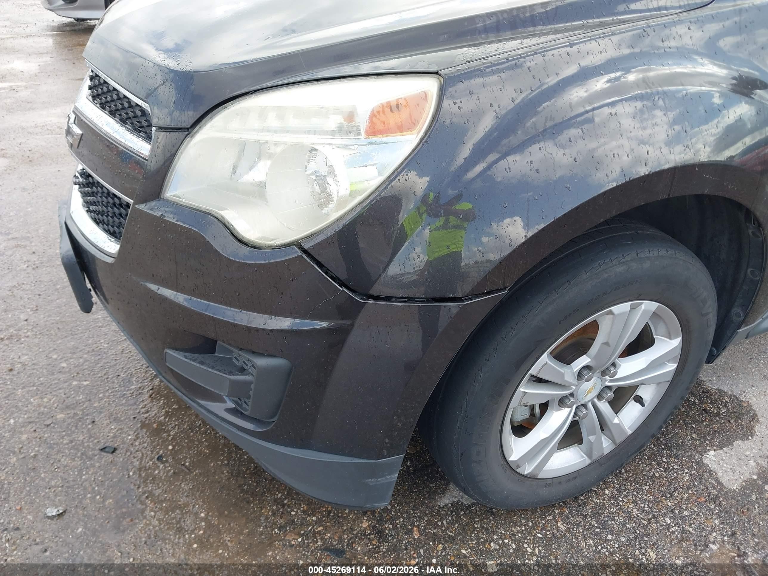 2014 Chevrolet Equinox 1lt Gray vin: 1GNALBEK3EZ117602