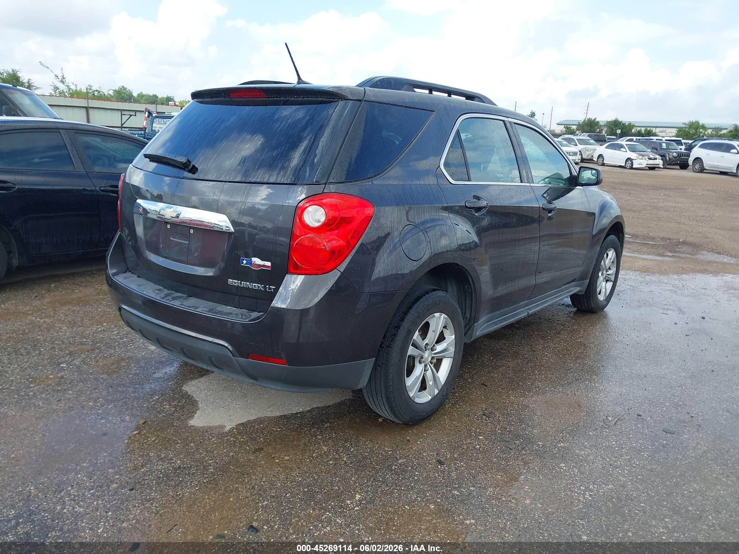2014 Chevrolet Equinox 1lt Gray vin: 1GNALBEK3EZ117602