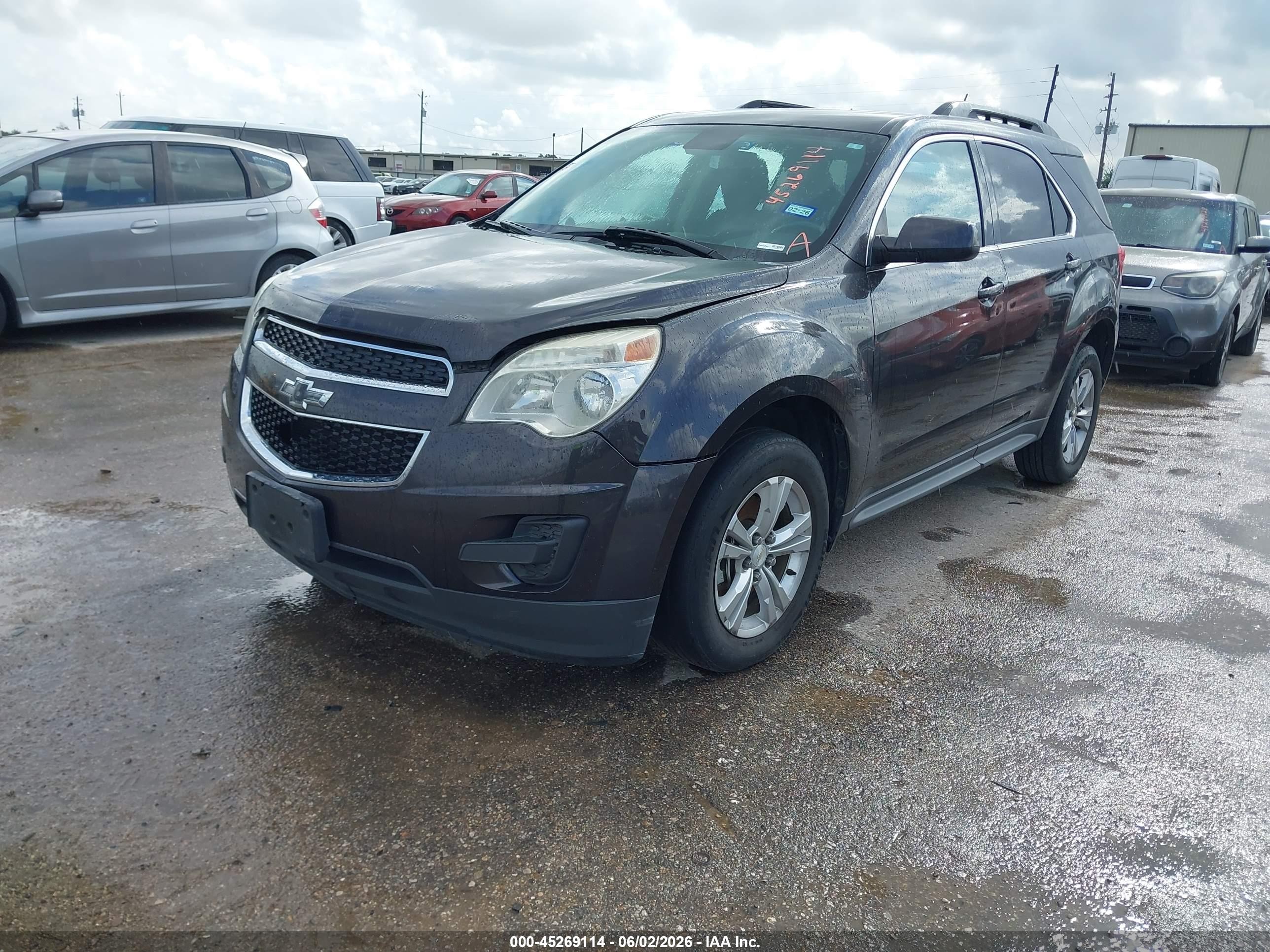 2014 Chevrolet Equinox 1lt Gray vin: 1GNALBEK3EZ117602
